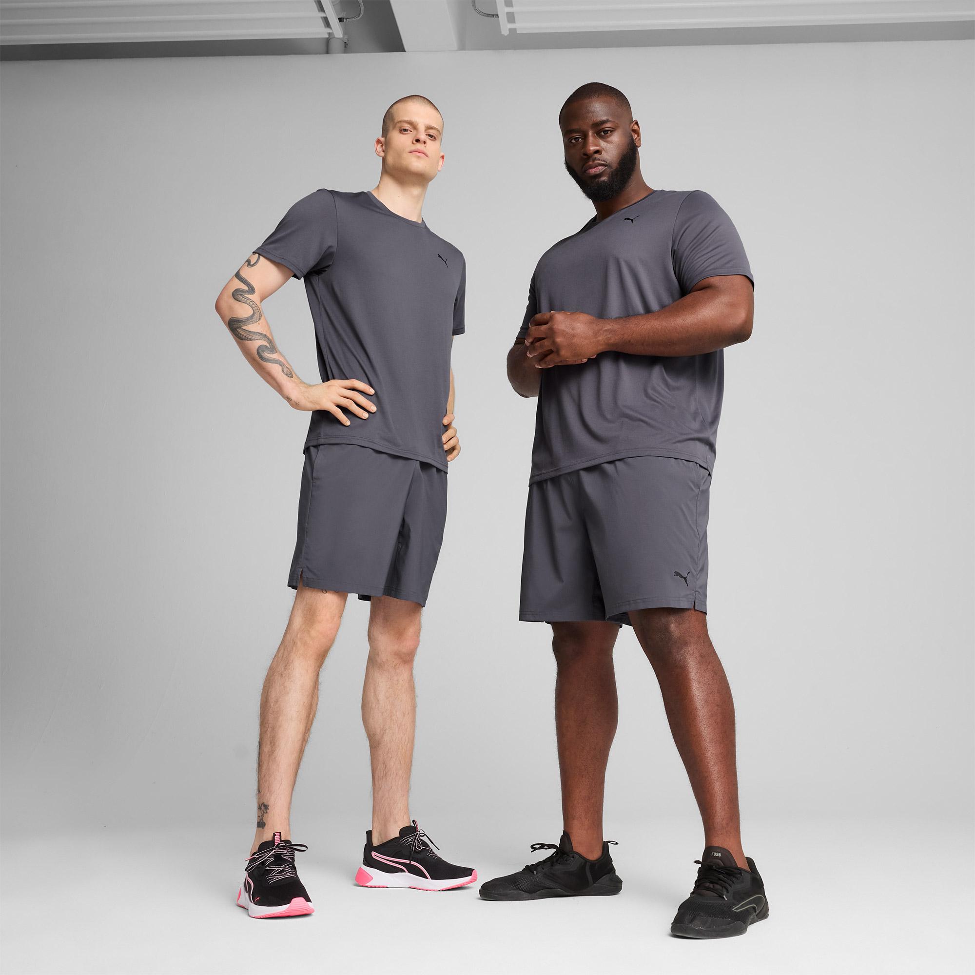 Puma Tad Essentials 7 Wven Erkek Gri Antrenman Şortu