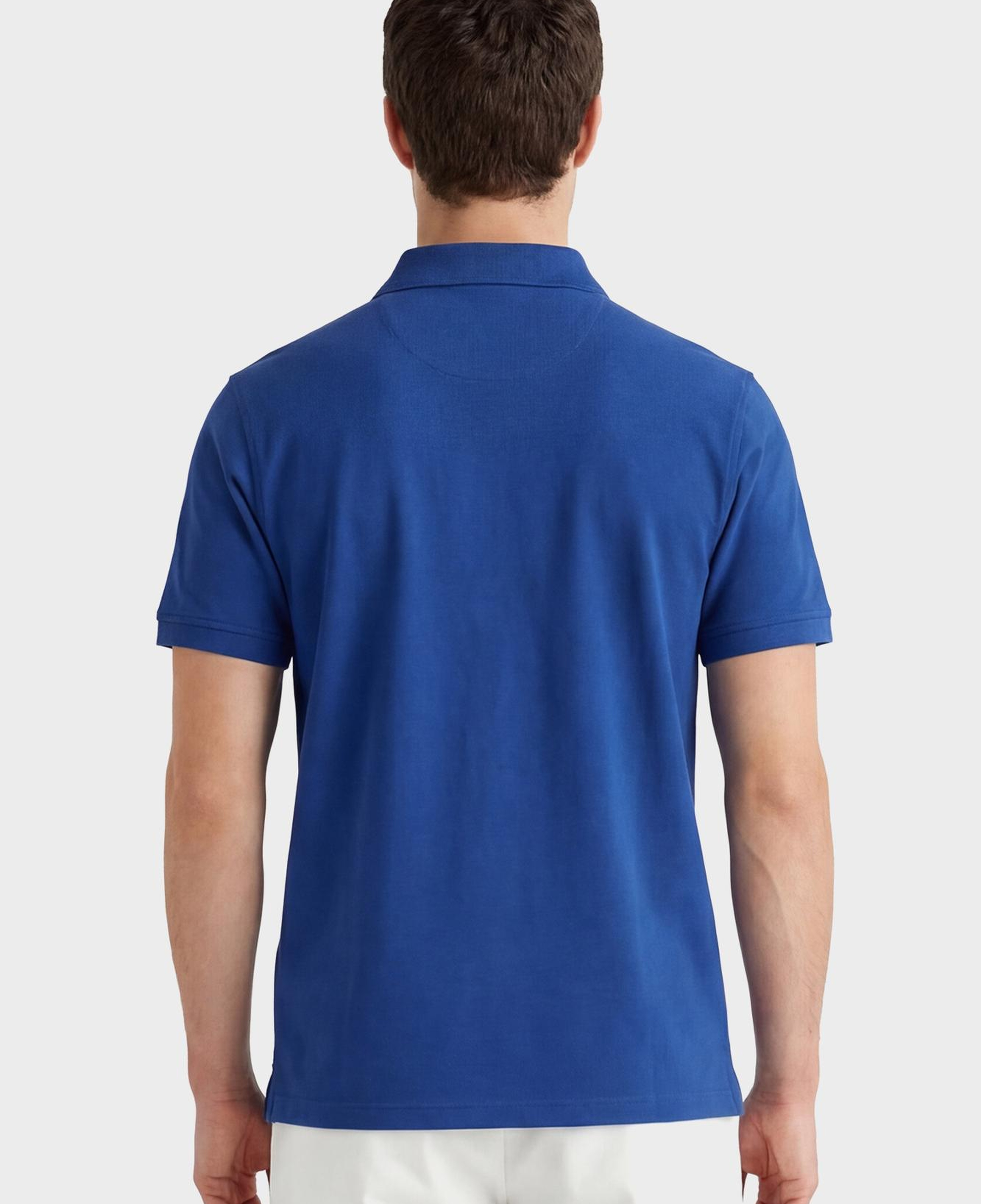GANT Erkek Mavi Regular Fit Polo Yaka T-Shirt
