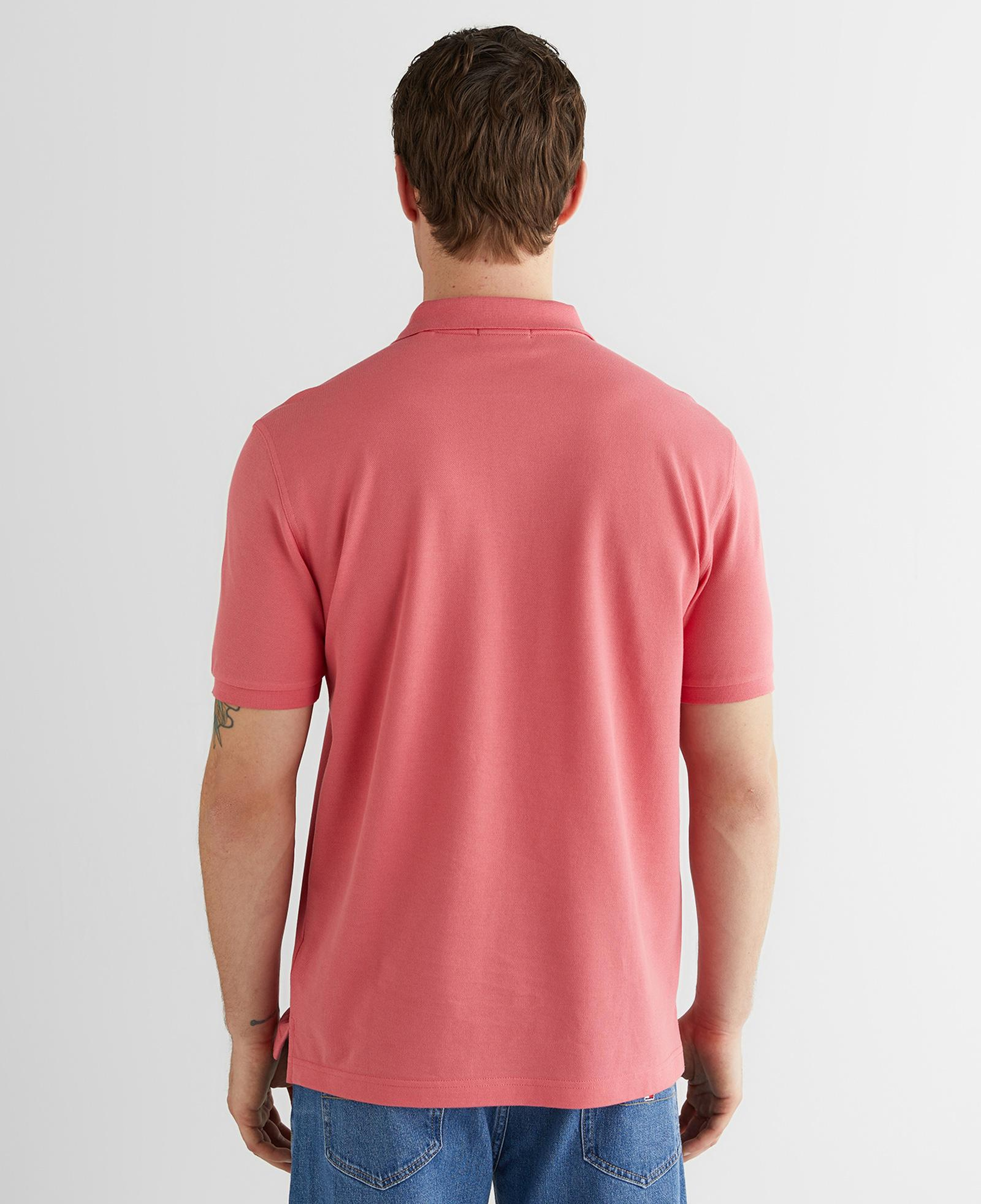 GANT Erkek Pembe Regular Fit Logolu Polo Yaka T-Shirt