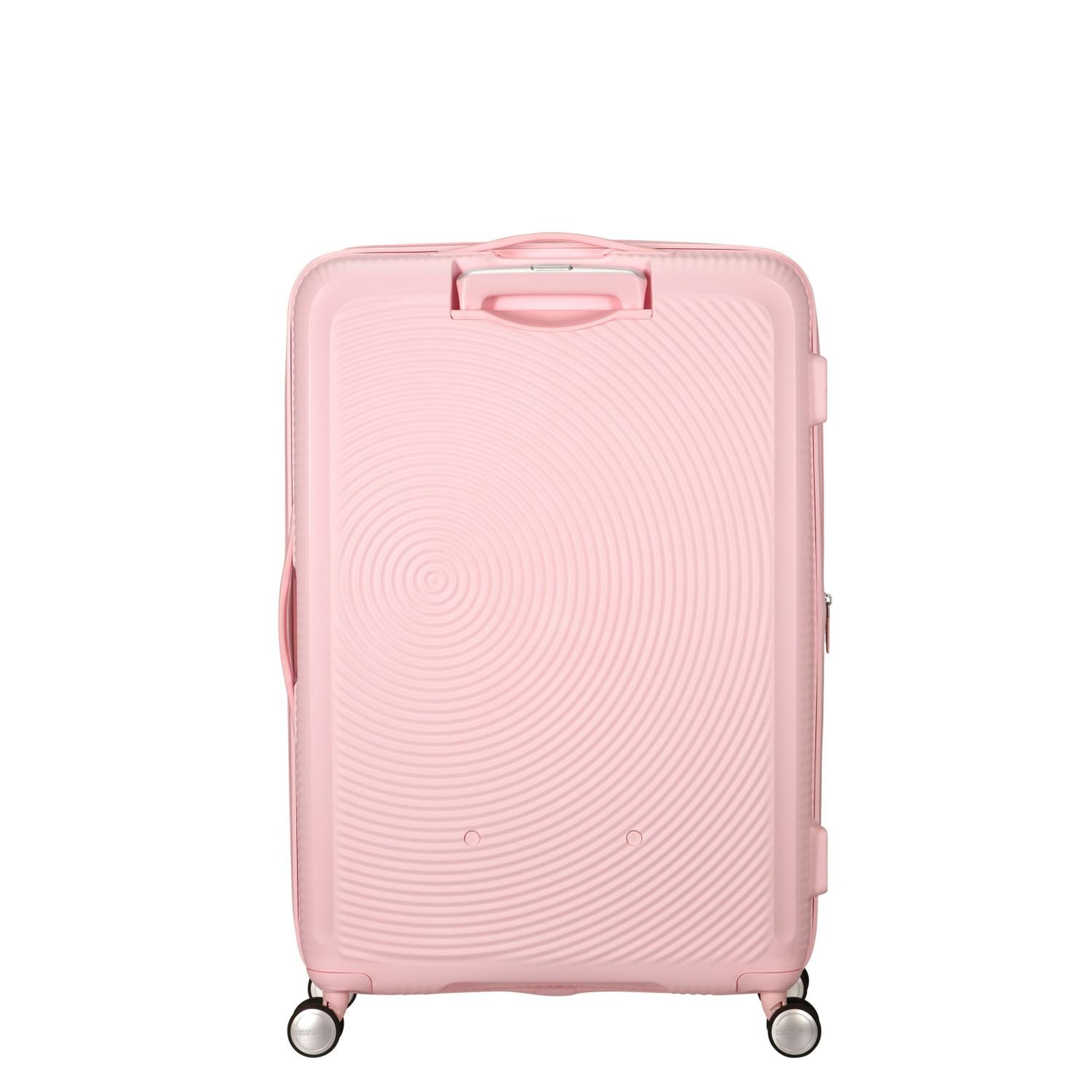American Tourister Açık Pembe Soundbox - Körüklü 77 cm Büyük Sert Valiz