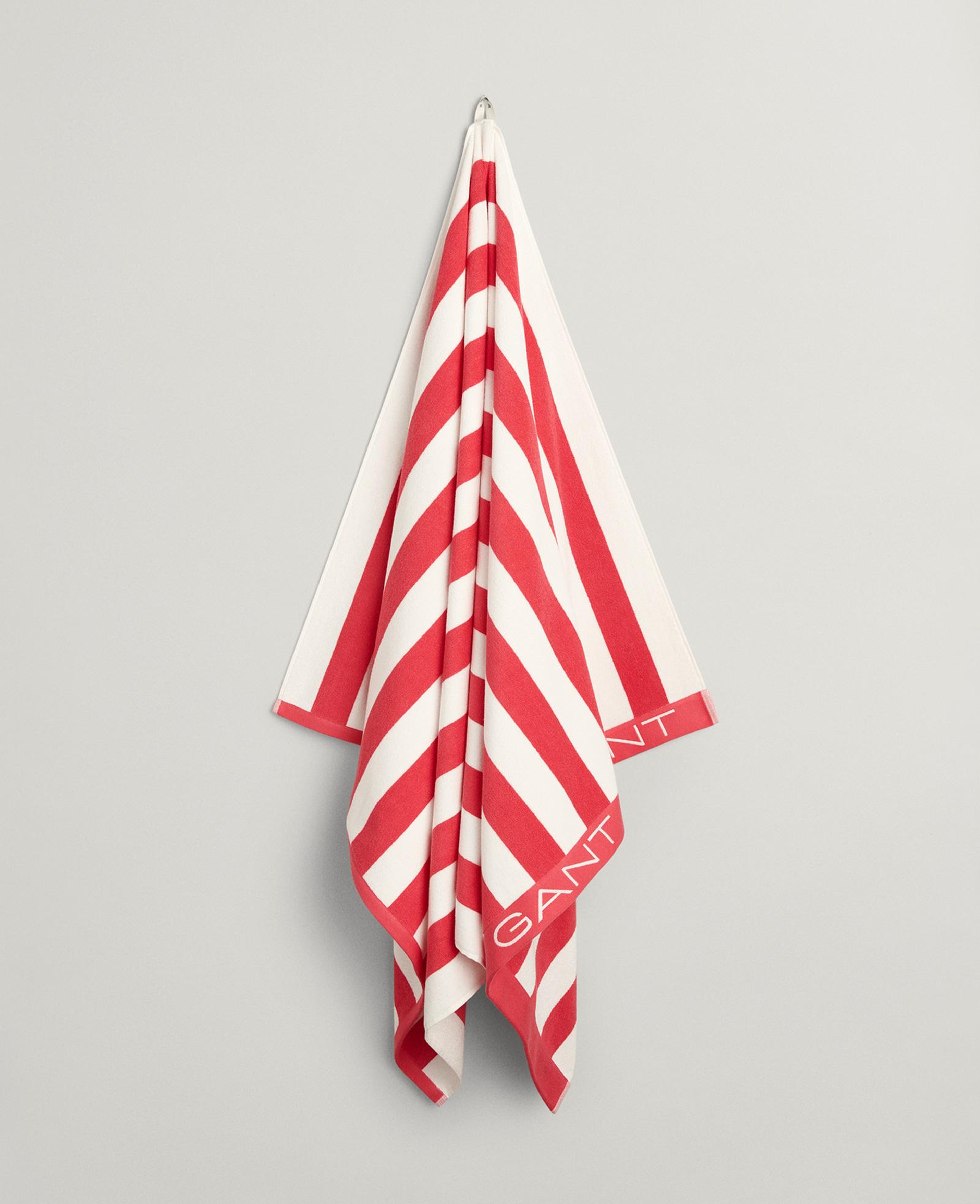 GANT Unisex Pembe Çizgili Havlu