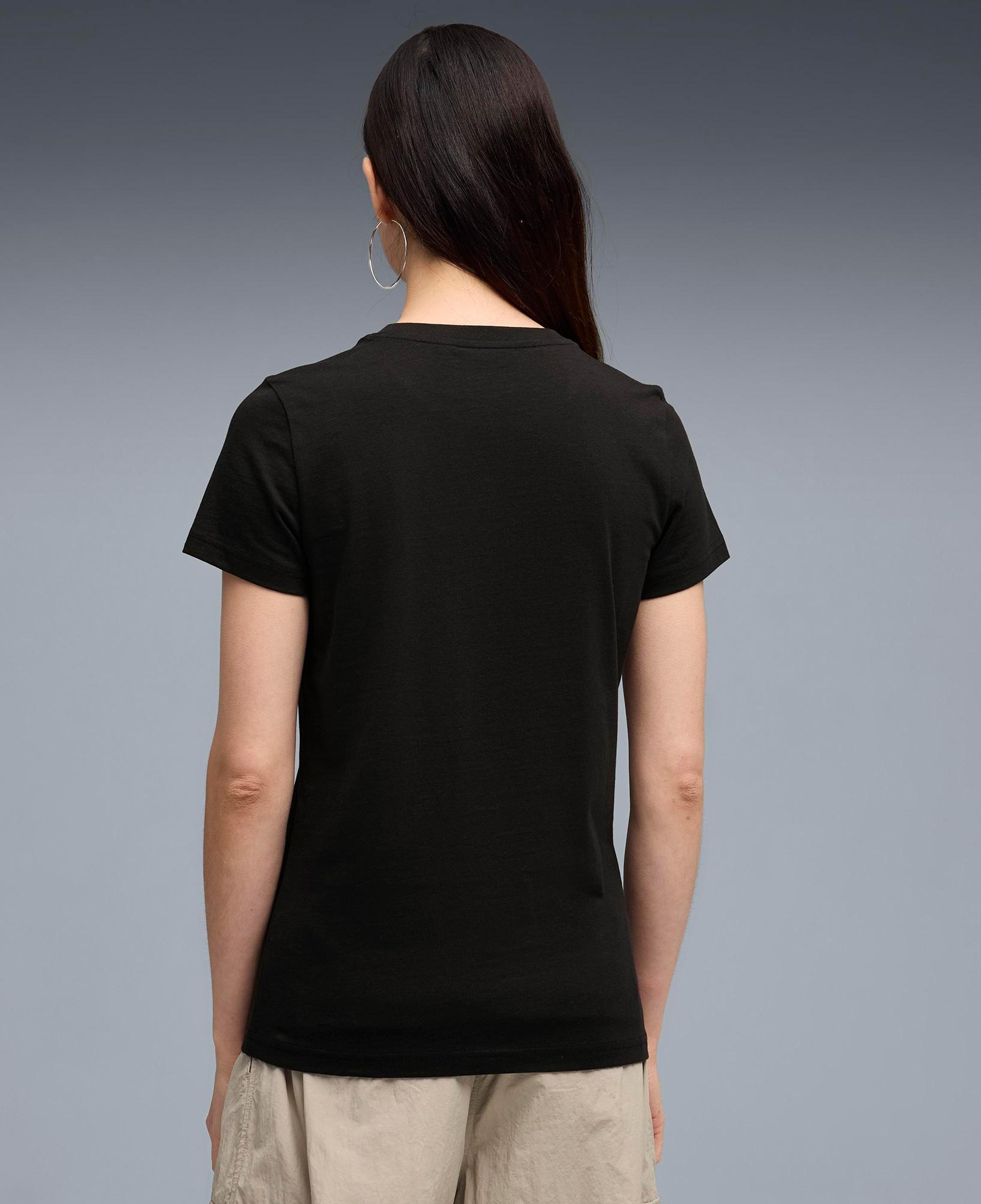 Puma Ess Elevated Tk Kadın Siyah T-Shirt