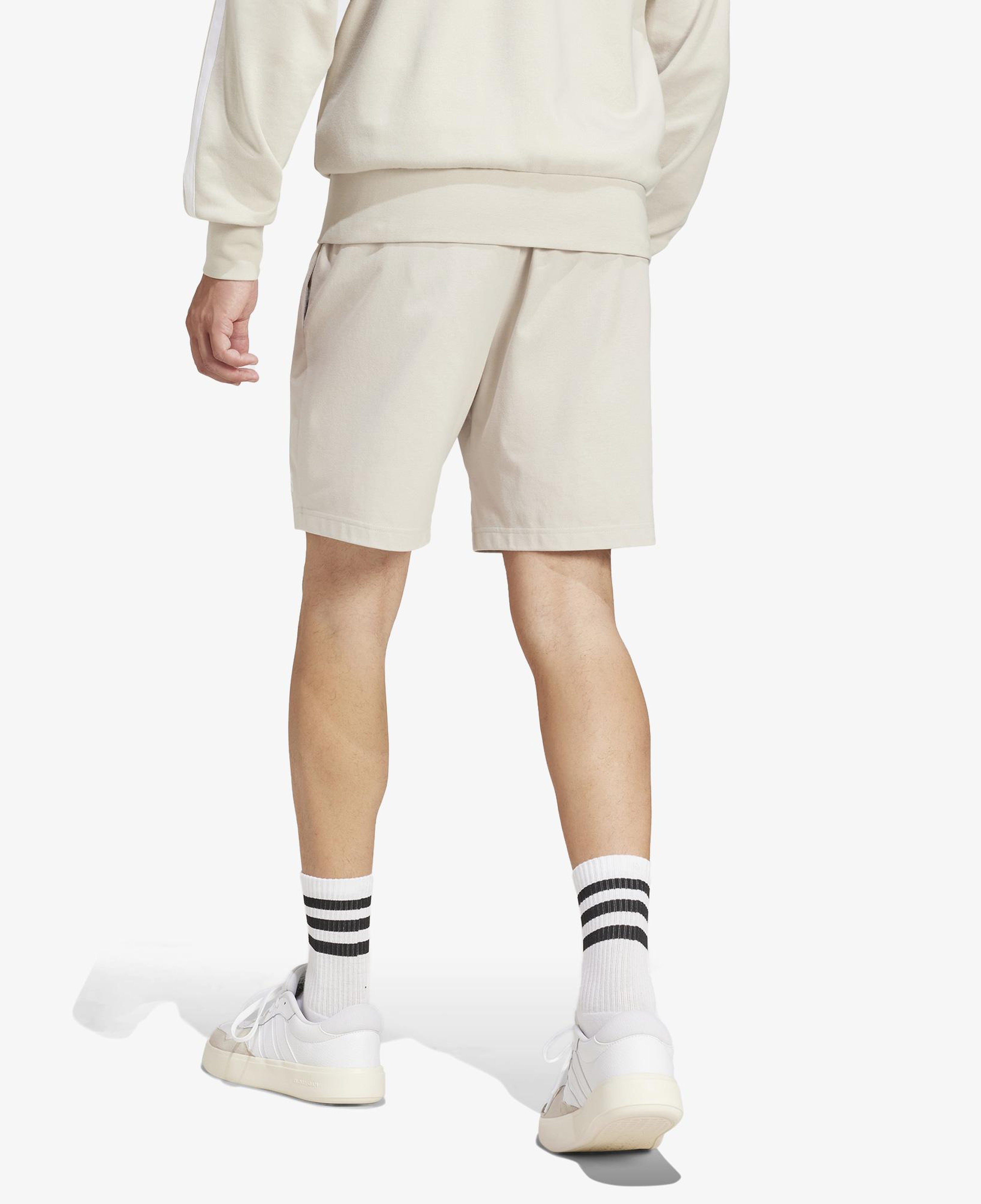 adidas Essentials Linear Single Jersey Erkek Bej Günlük Şort