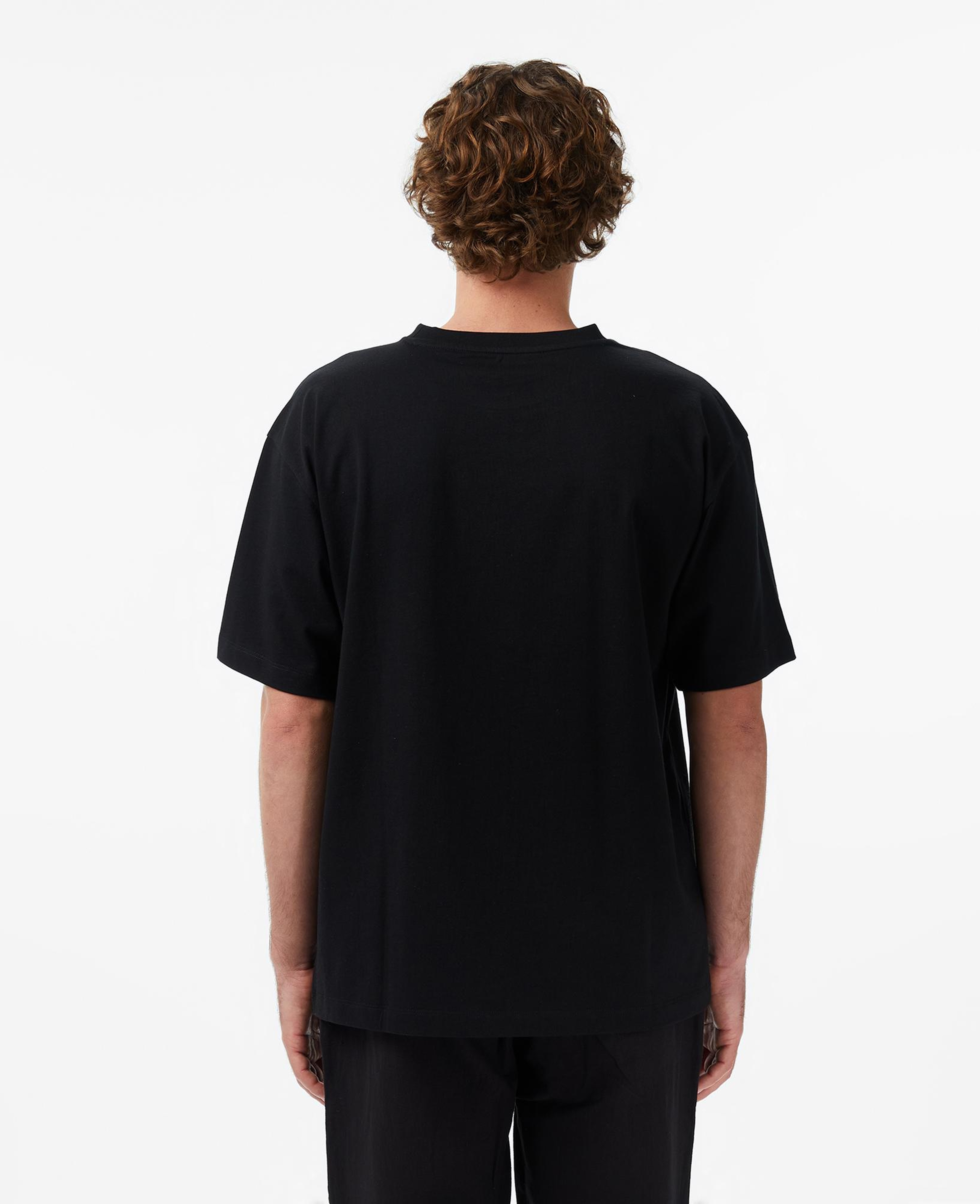 UNITED4 Regular Fit Erkek Siyah T-Shirt