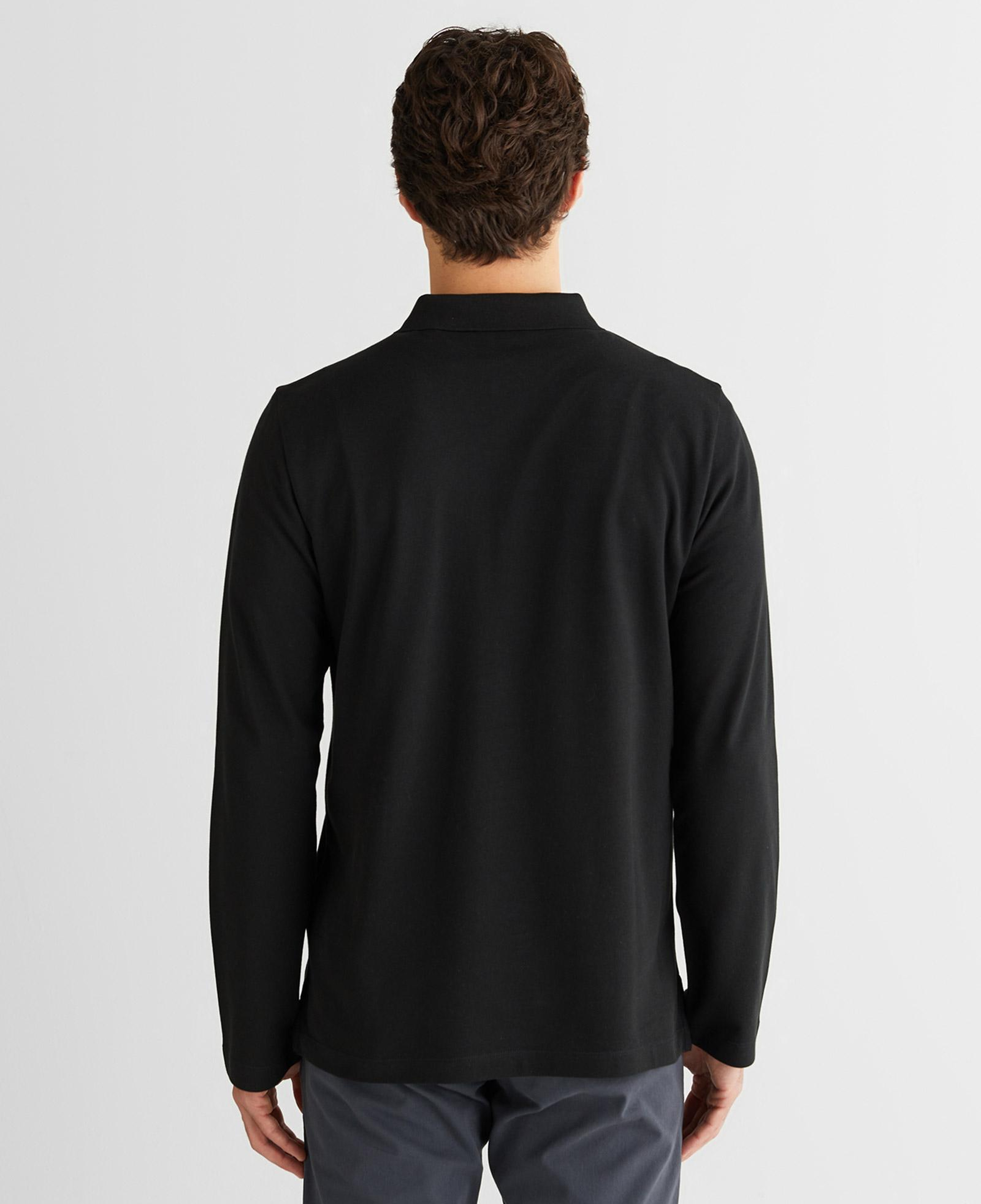 GANT Erkek Siyah Regular Fit Polo Yaka Polo