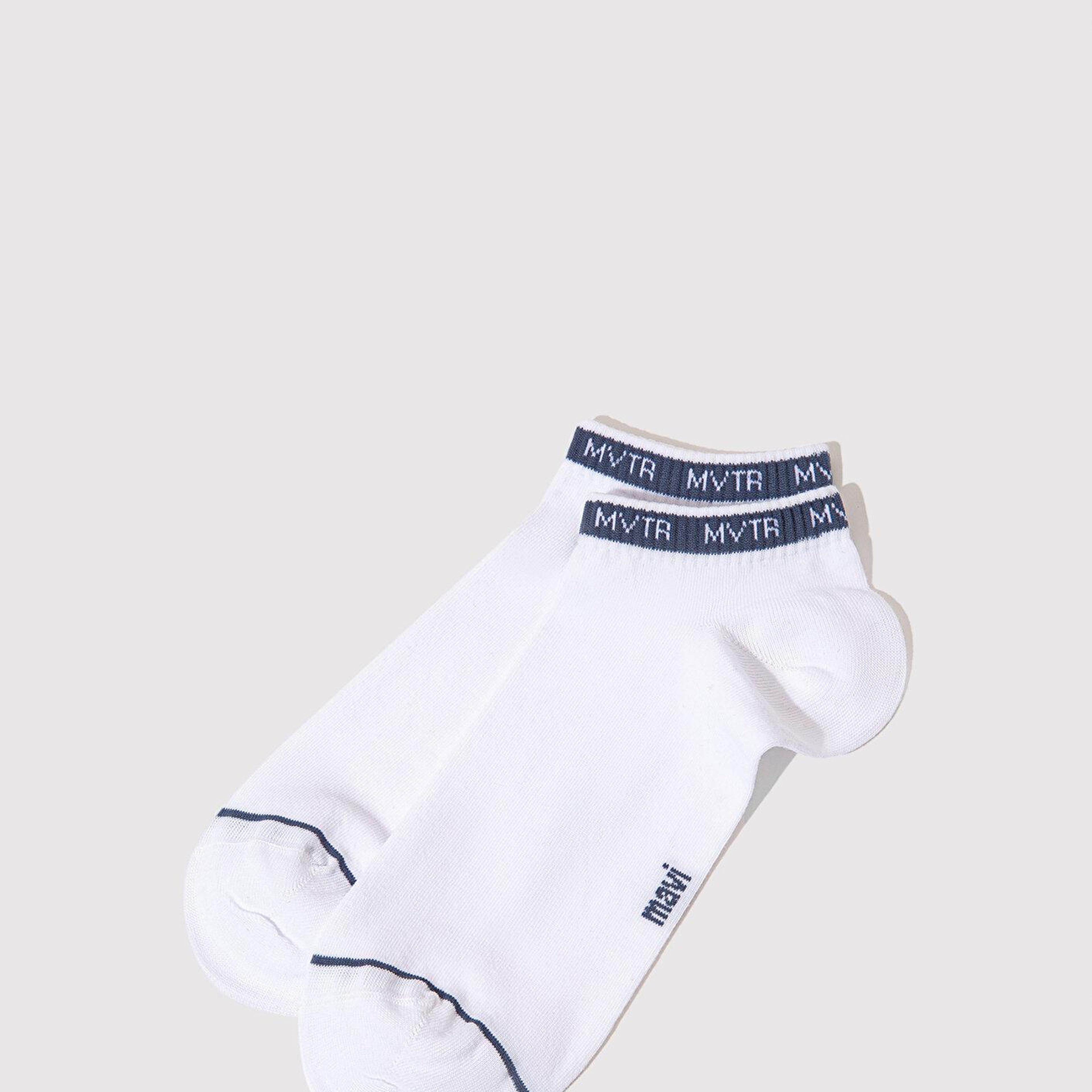 Mavi Beyaz Patik Çorap 0911323-28613