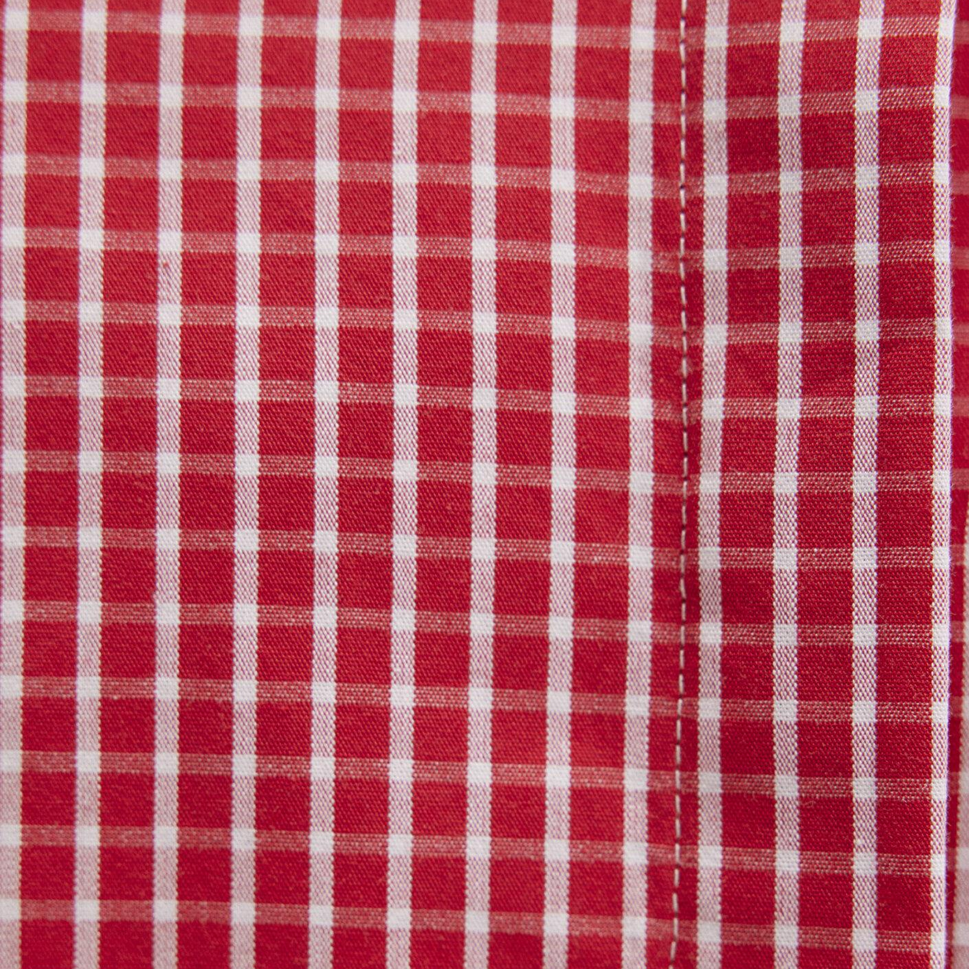 Mavi Pötikareli Kırmızı Gömlek Loose Fit / Bol Rahat Kesim 1211227-90843