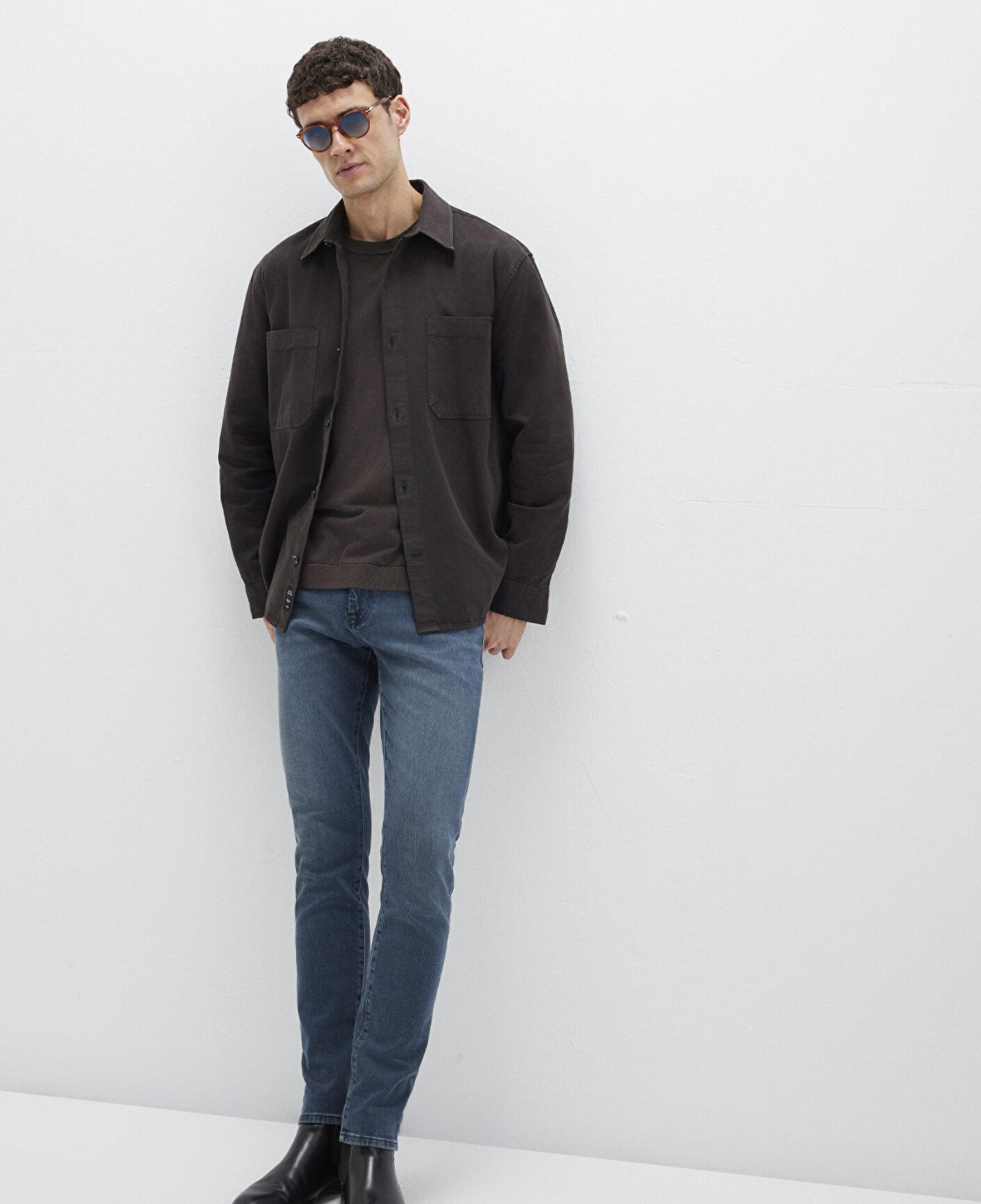 Mavi James Mavi Black Puslu Mürekkep Mavi Jean Pantolon 0042490667