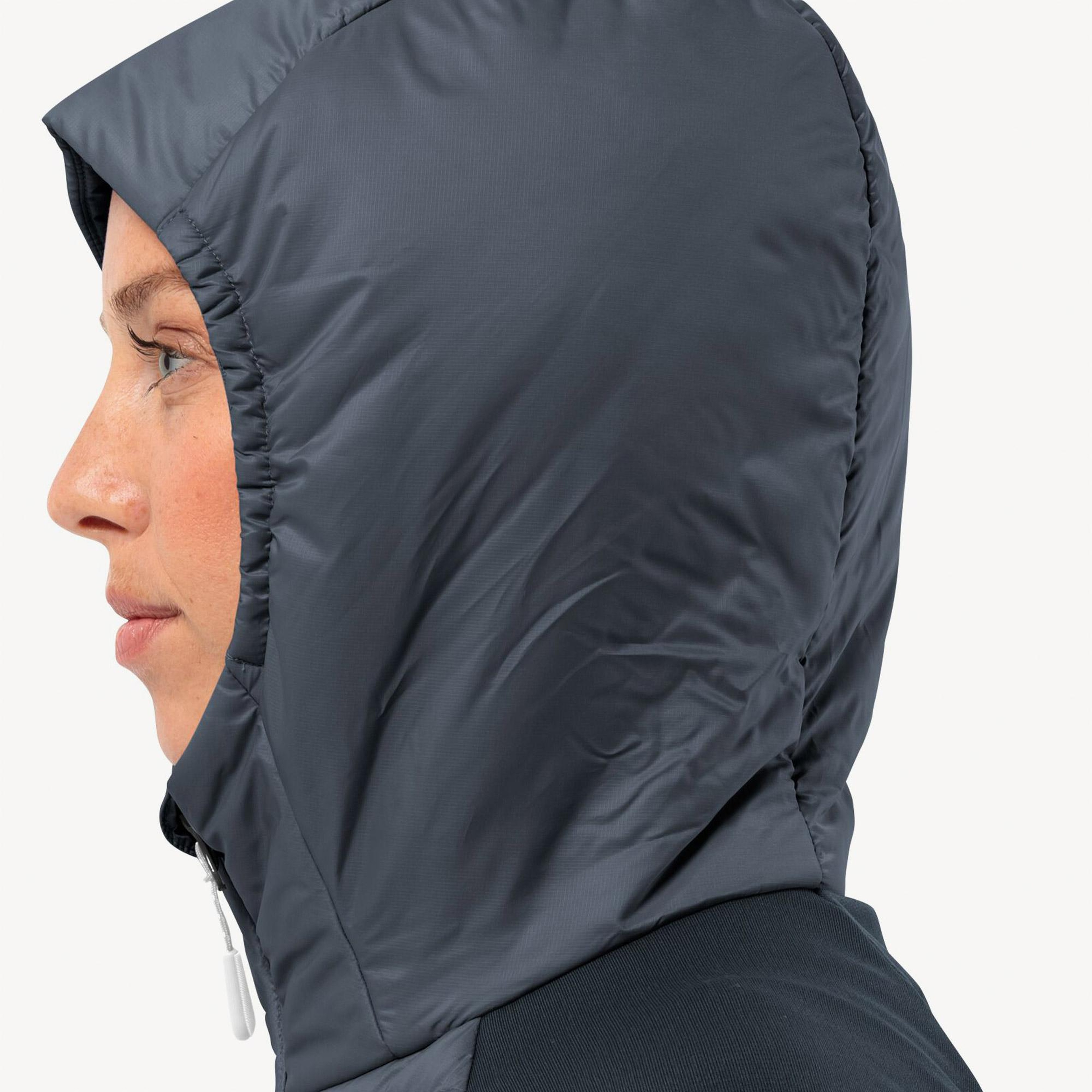 Jack Wolfskin Routeburn Hybird Kadın Siyah Mont