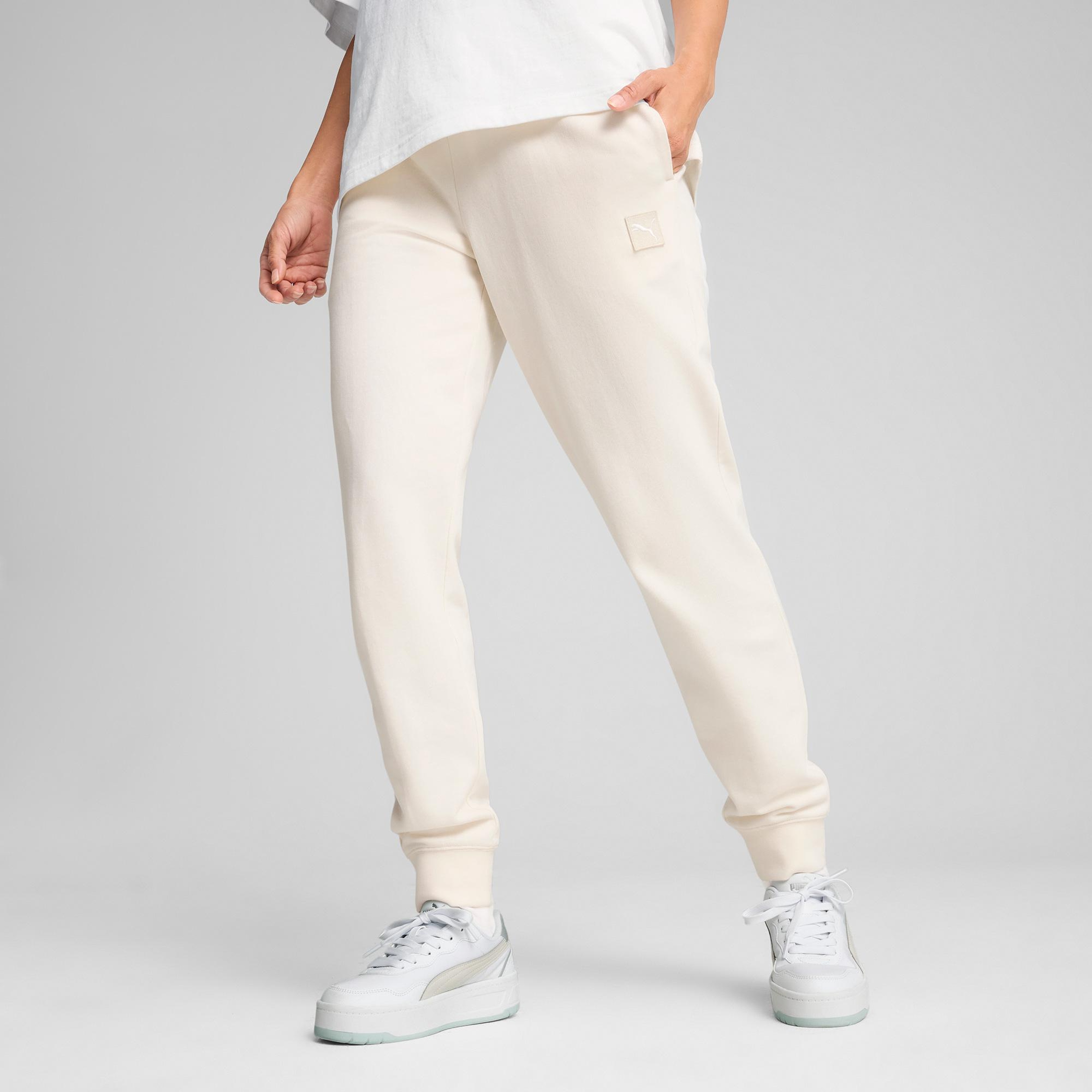 Puma Ess Elevated Sweat Trcl Kadın Krem Eşofman Altı