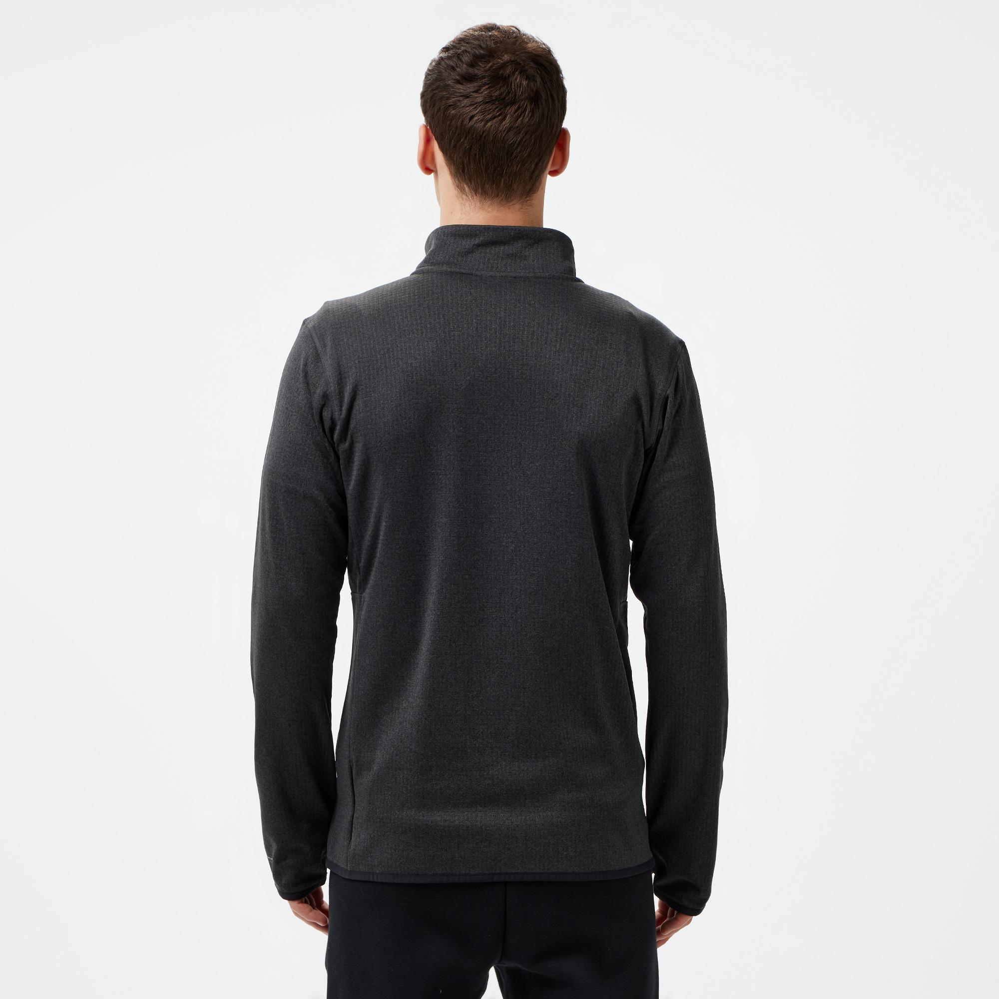 Columbia Park View Full Zip Erkek Koyu Gri Polar