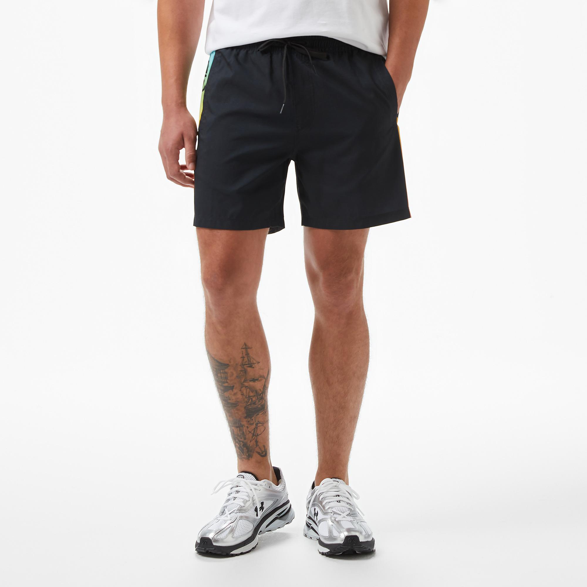 Quiksilver Everyday Solid Volley 15 Erkek Siyah Deniz Şortu