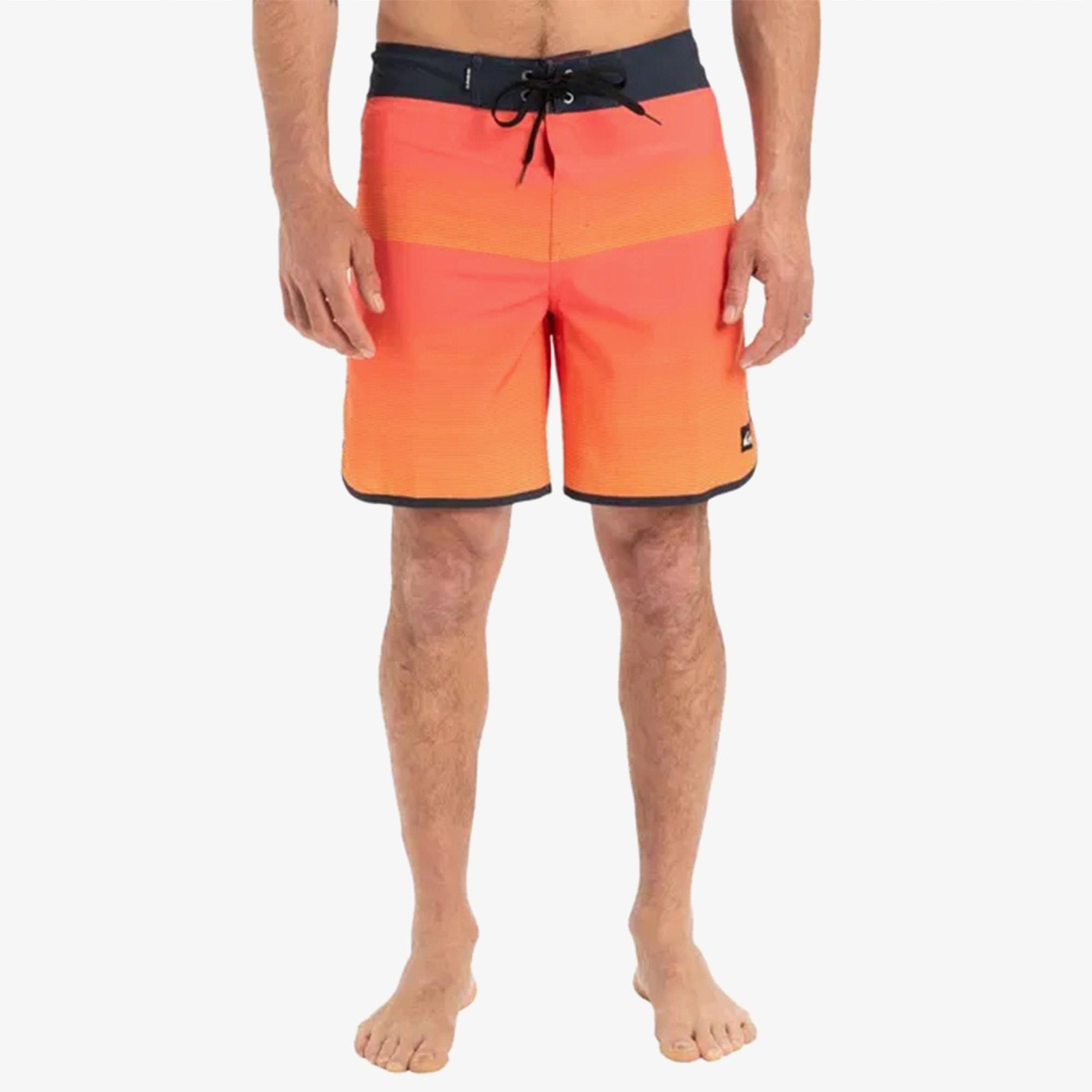 Quiksilver Surfsilk Scallop 18 Erkek Turuncu Deniz Şortu