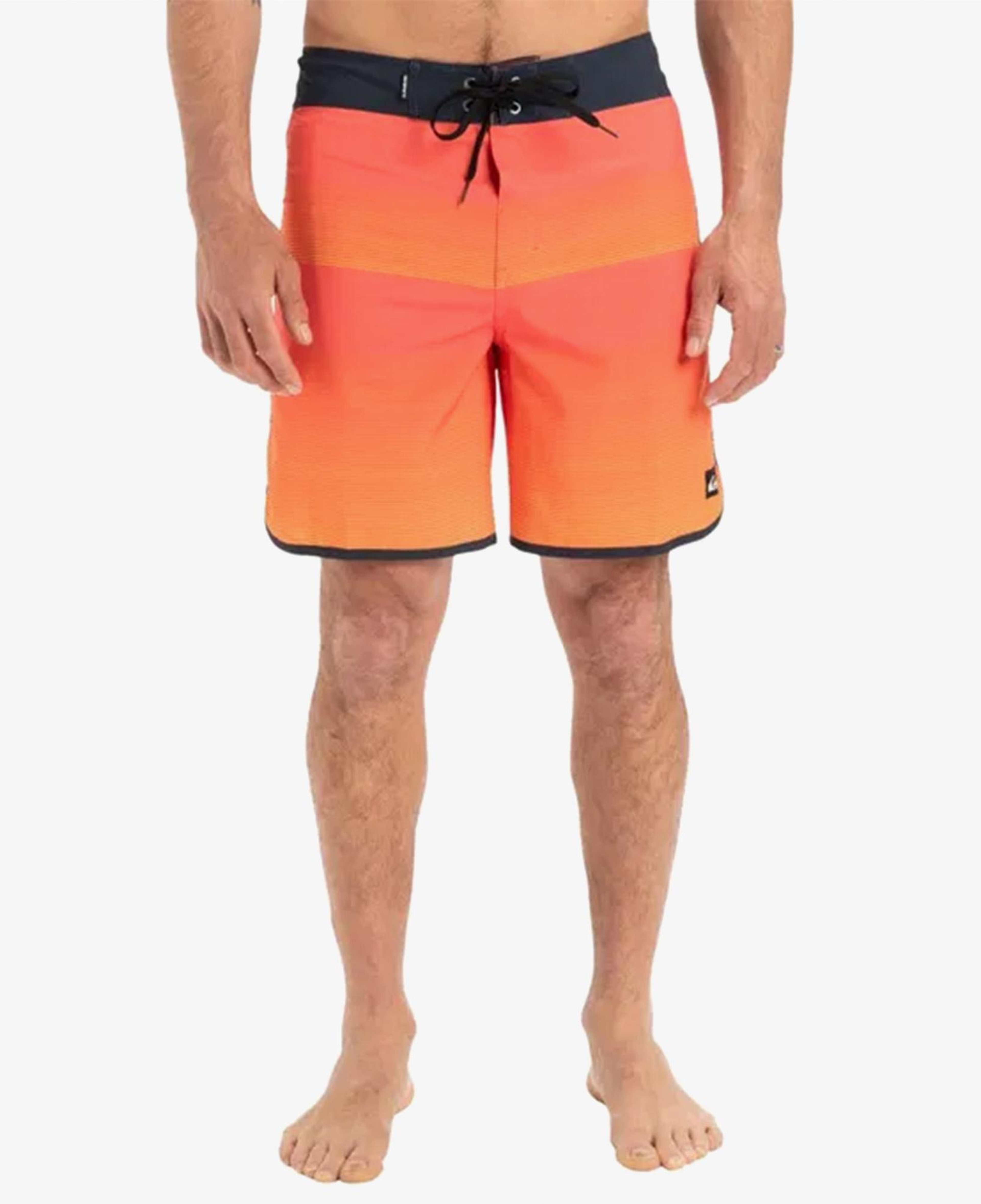 Quiksilver Surfsilk Scallop 18 Erkek Turuncu Deniz Şortu