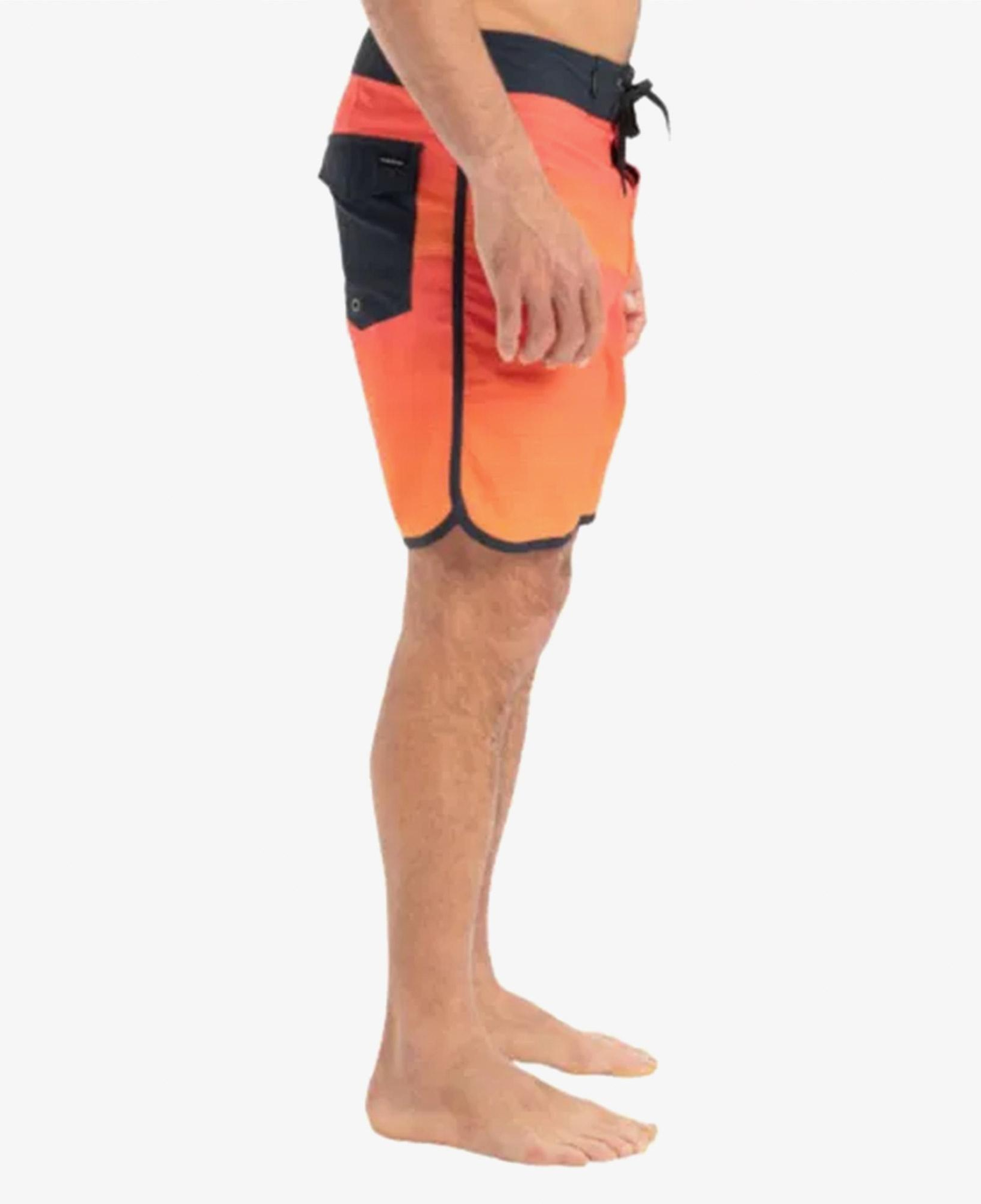 Quiksilver Surfsilk Scallop 18 Erkek Turuncu Deniz Şortu