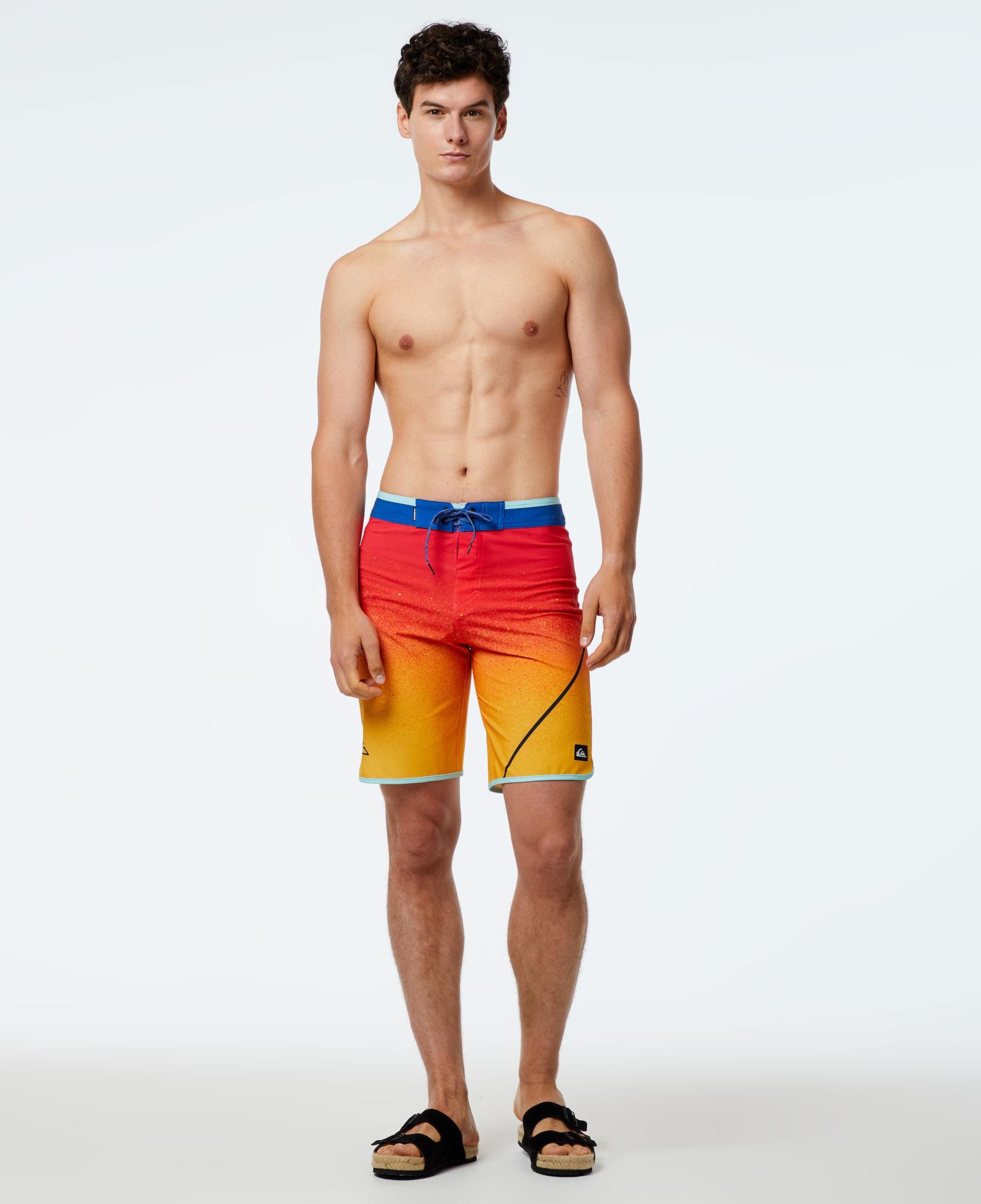 Quiksilver Surf Silk New Wave 20 Erkek Turuncu Deniz Şortu