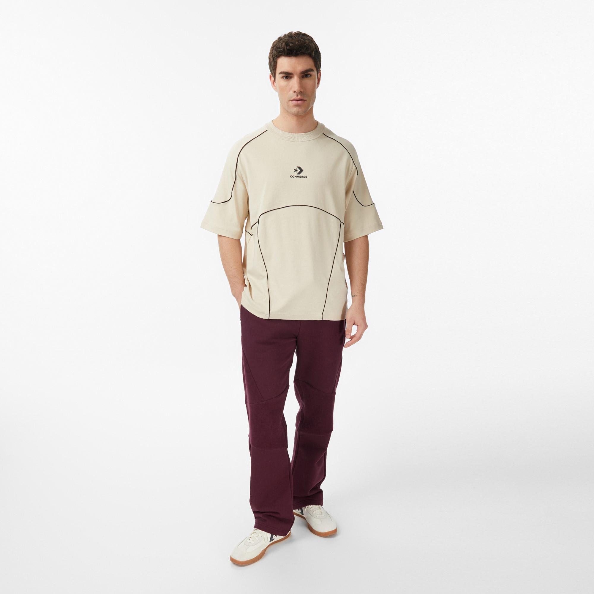 Converse Erkek Bej T-Shirt