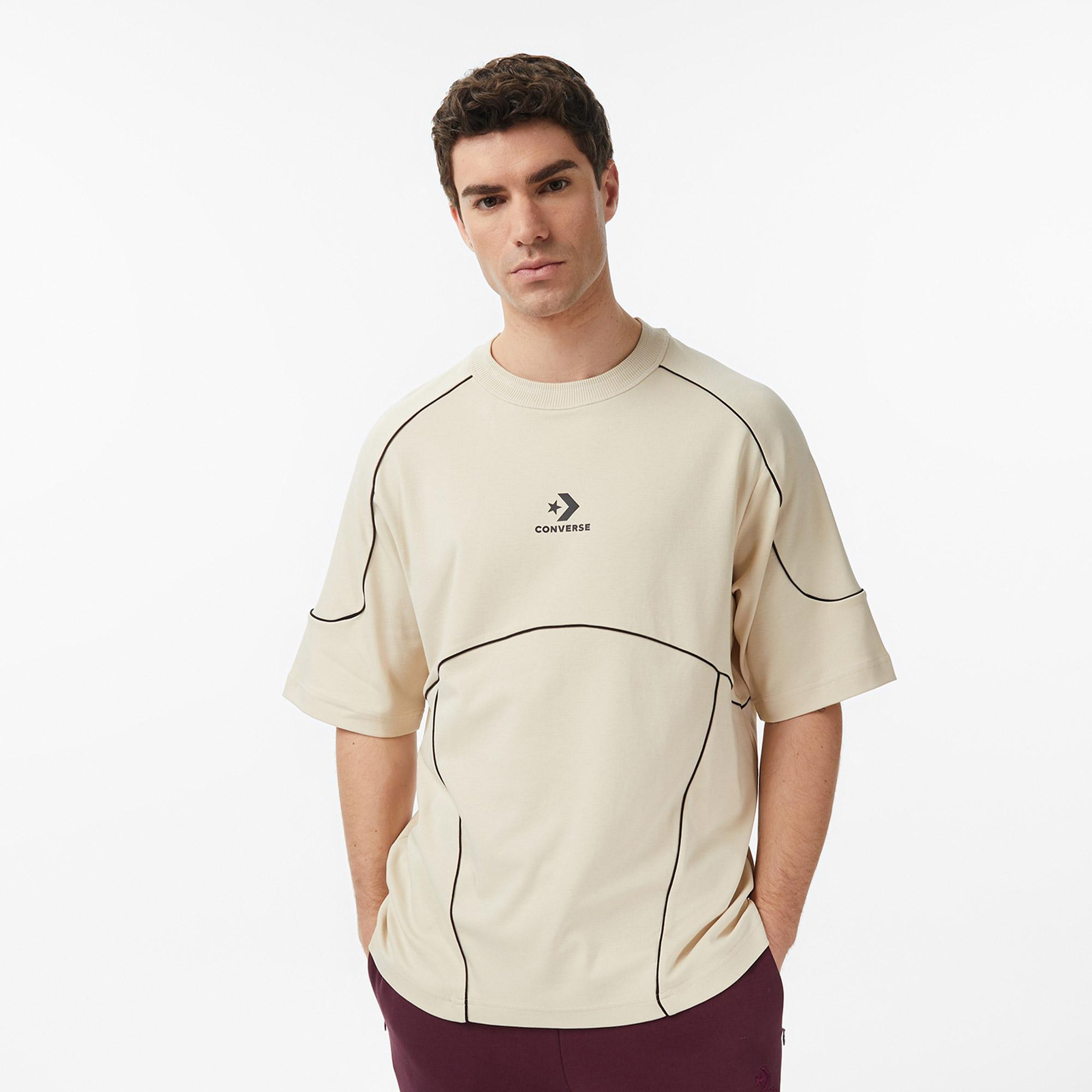 Converse Erkek Bej T-Shirt