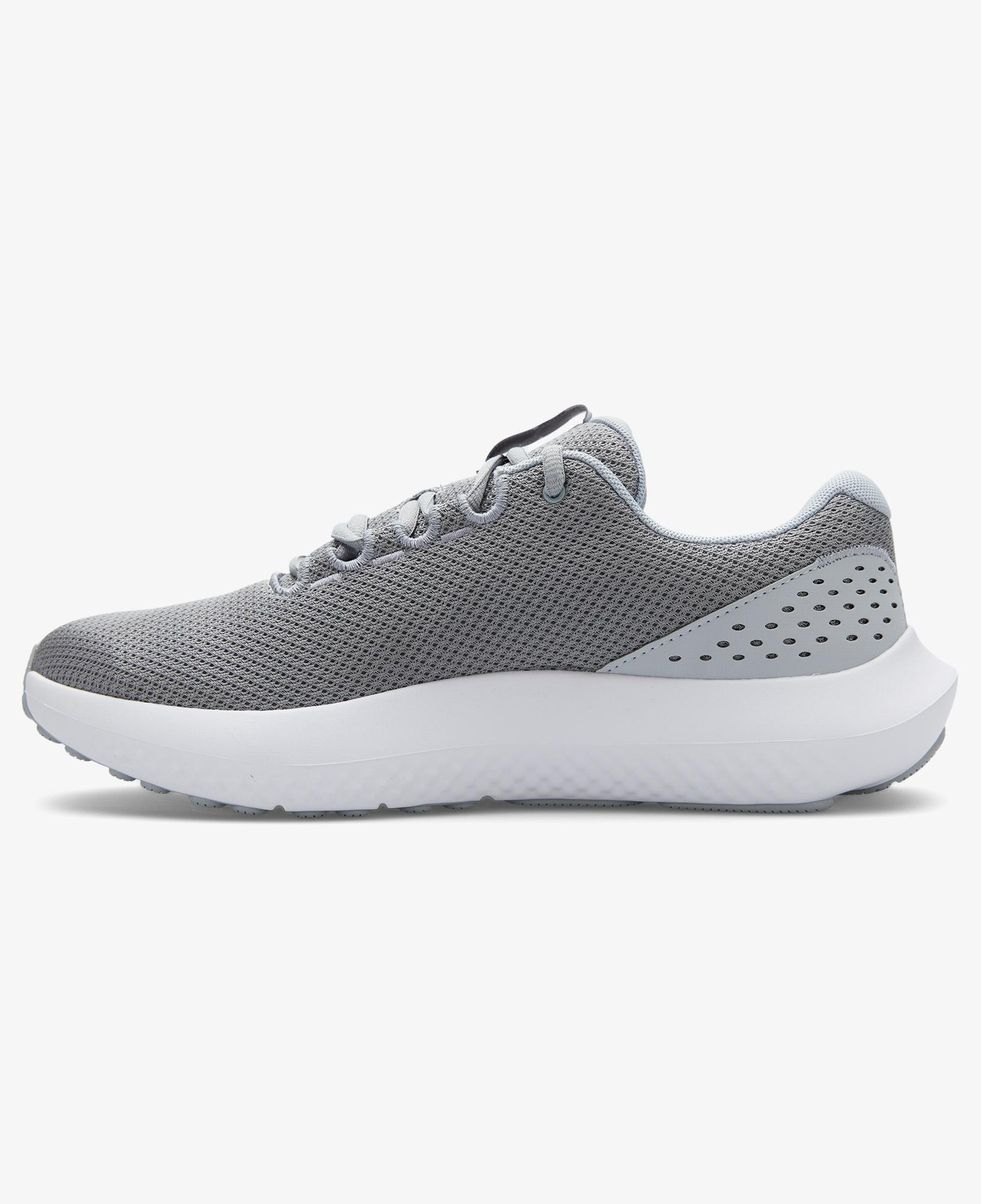 Under Armour Charged Surge 4 Erkek Gri Koşu Ayakkabısı