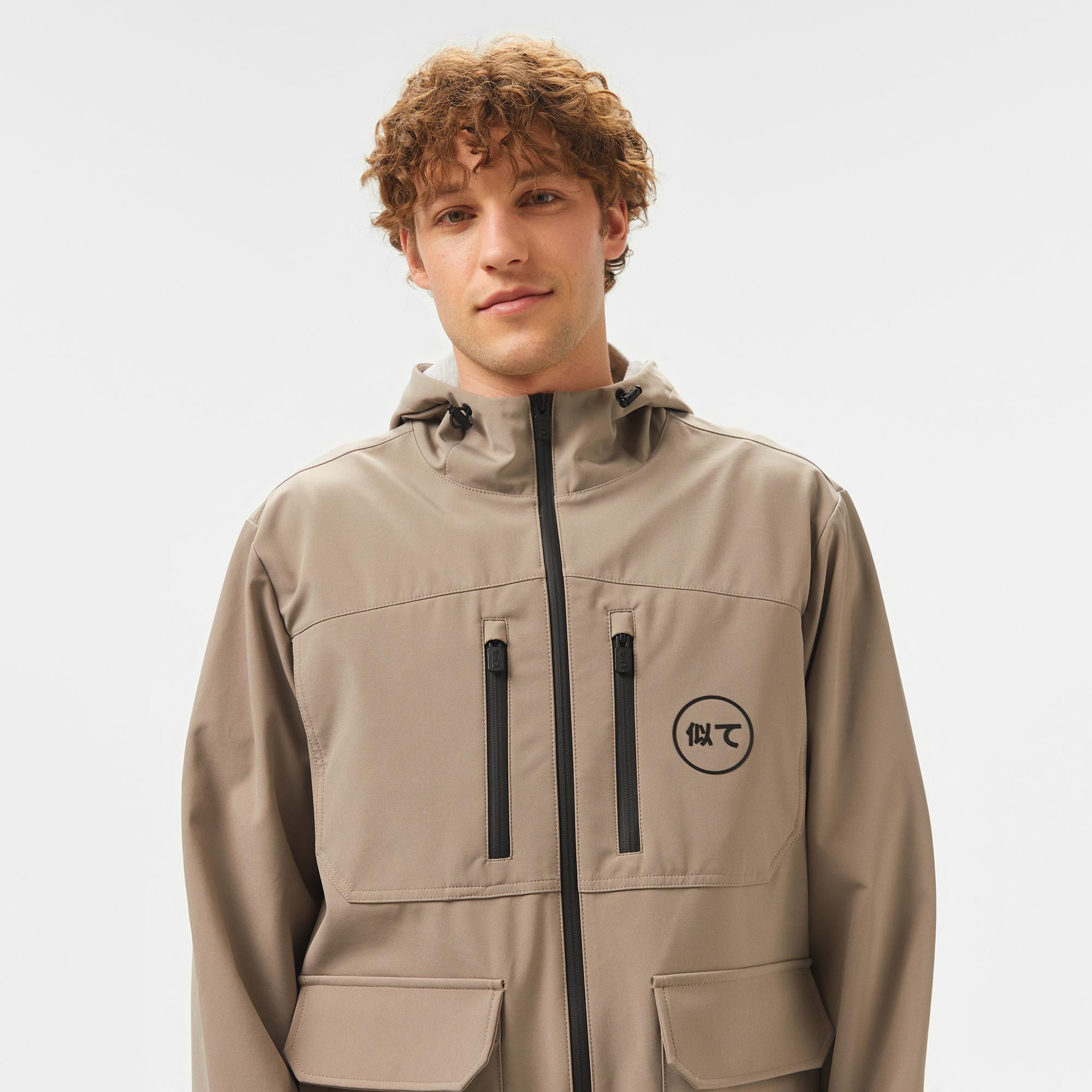 UNITED4 Classic Erkek Kahverengi Ceket