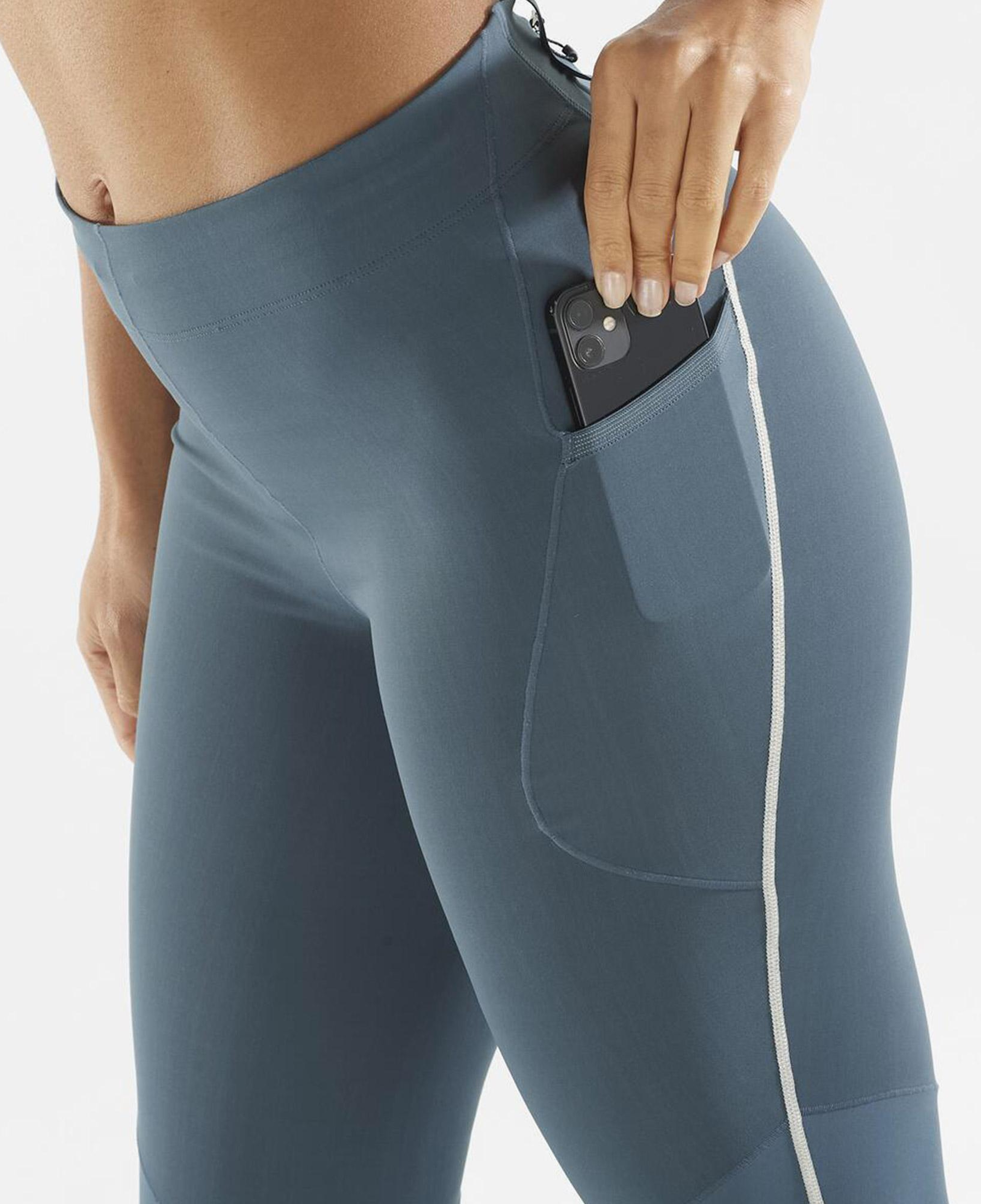 Salomon Sense Stow Kadın Lacivert Tayt