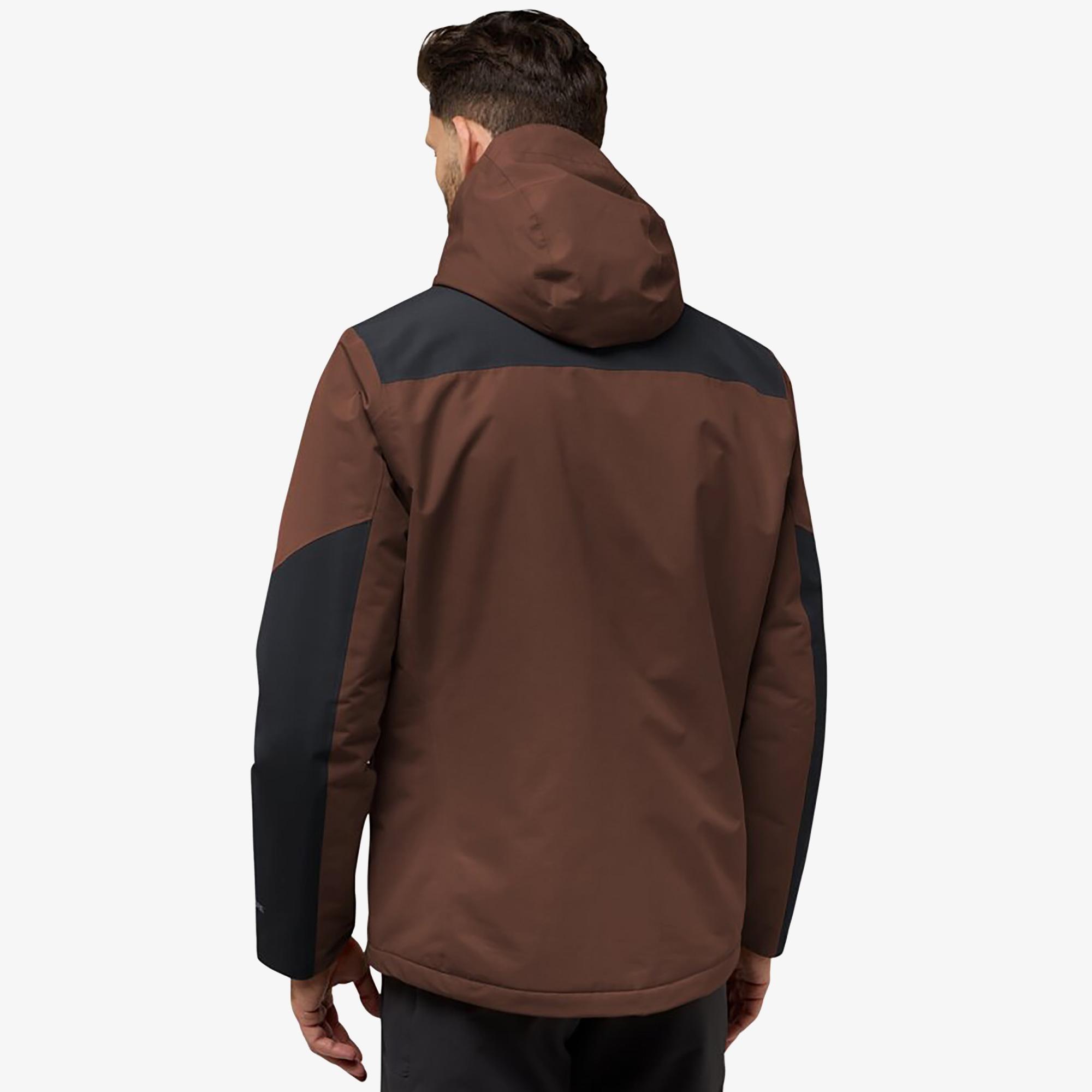 Jack Wolfskin Jasper Insulated Erkek Kahverengi Ceket