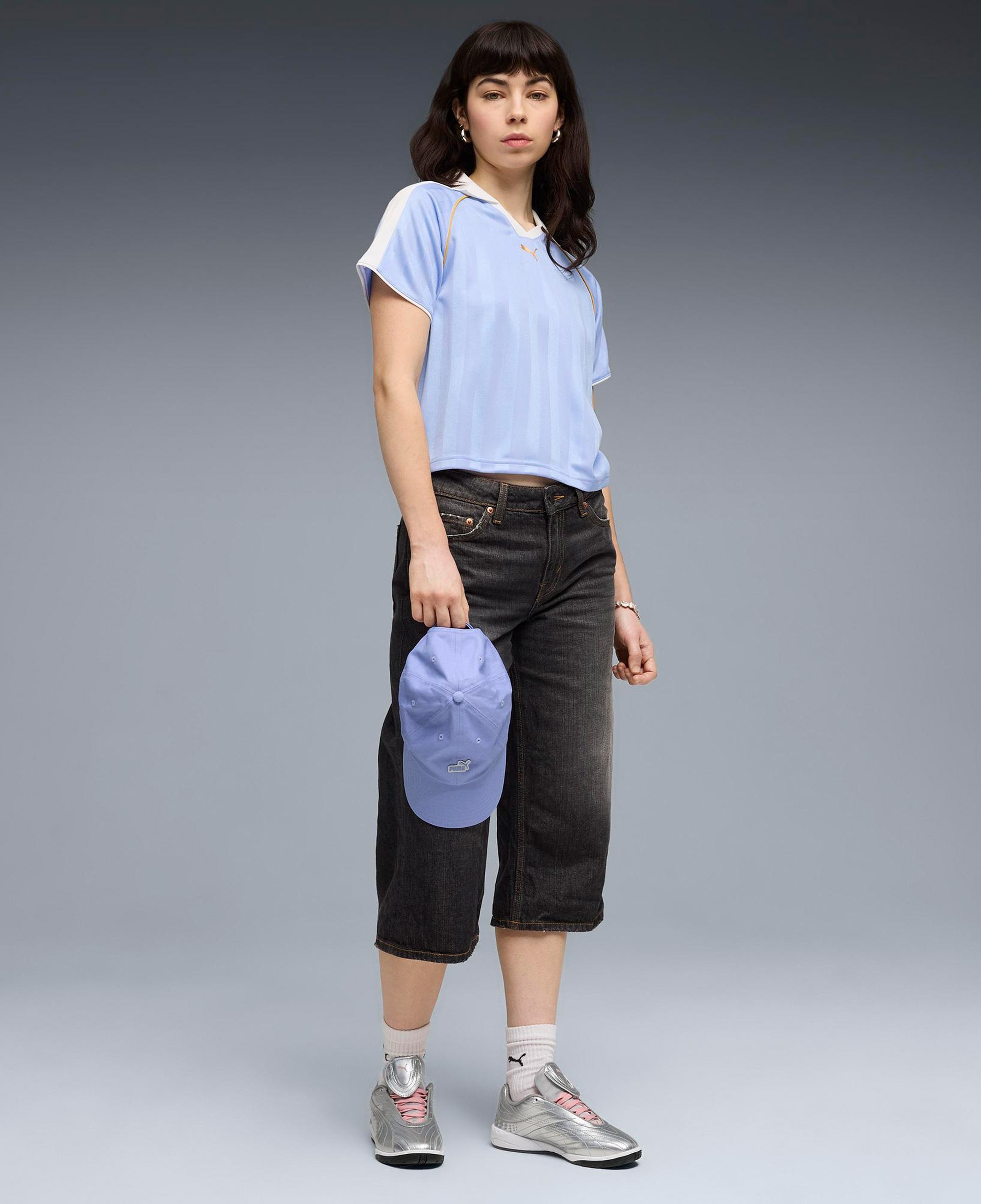 Puma T7 Relaxed Football Kadın Mor Forma