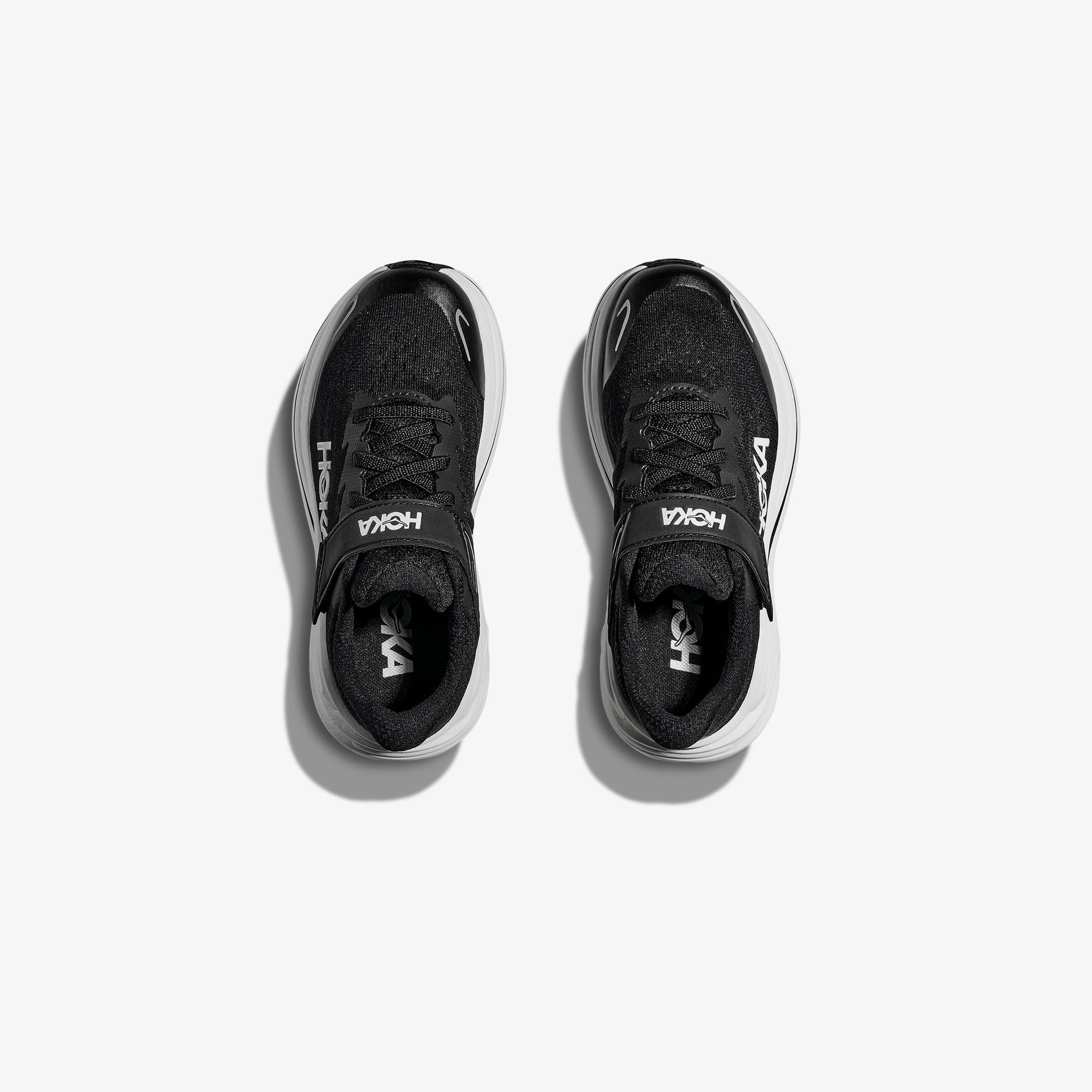 Hoka Clifton 10 Çocuk Siyah Koşu Ayakkabısı