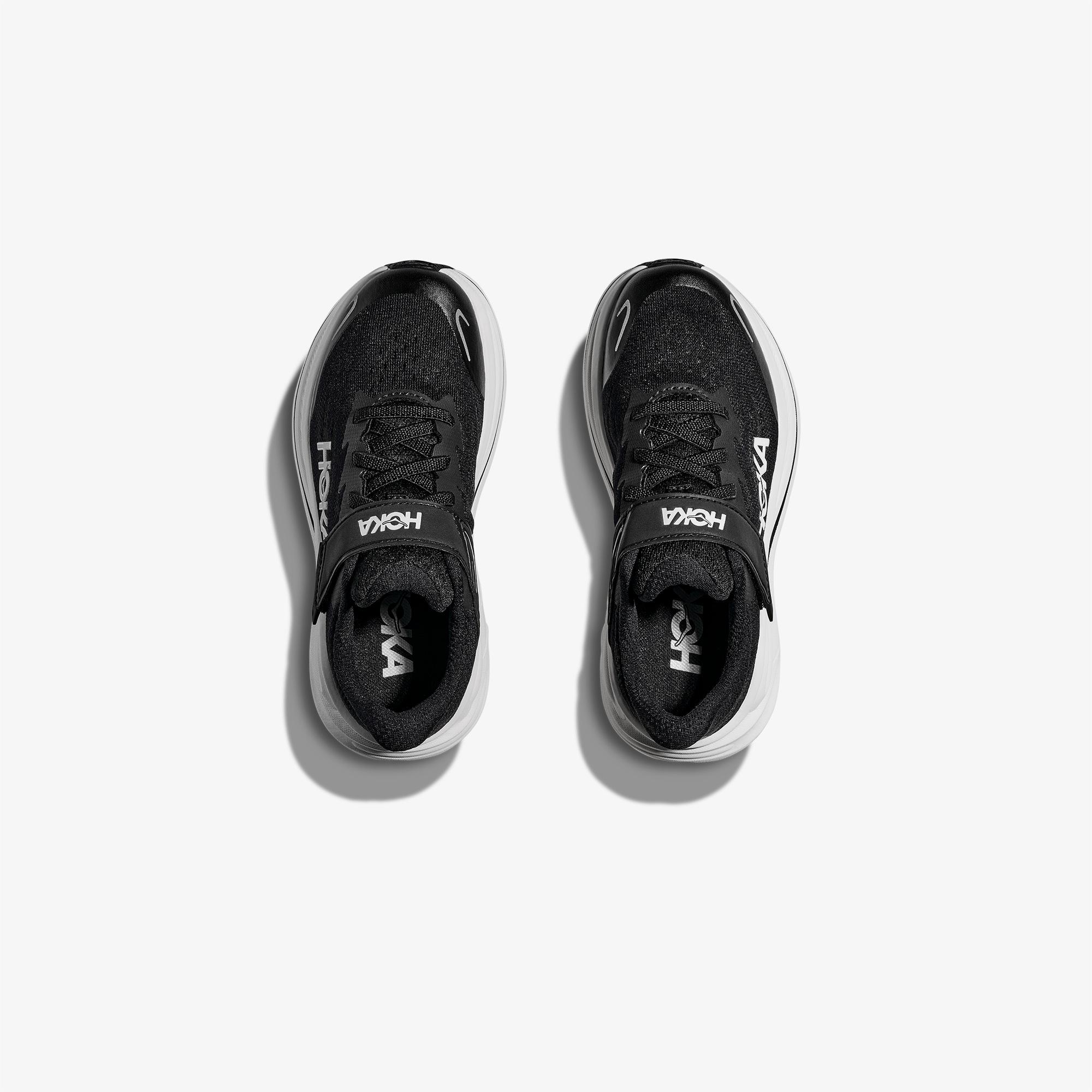 Hoka Clifton 10 Çocuk Siyah Koşu Ayakkabısı