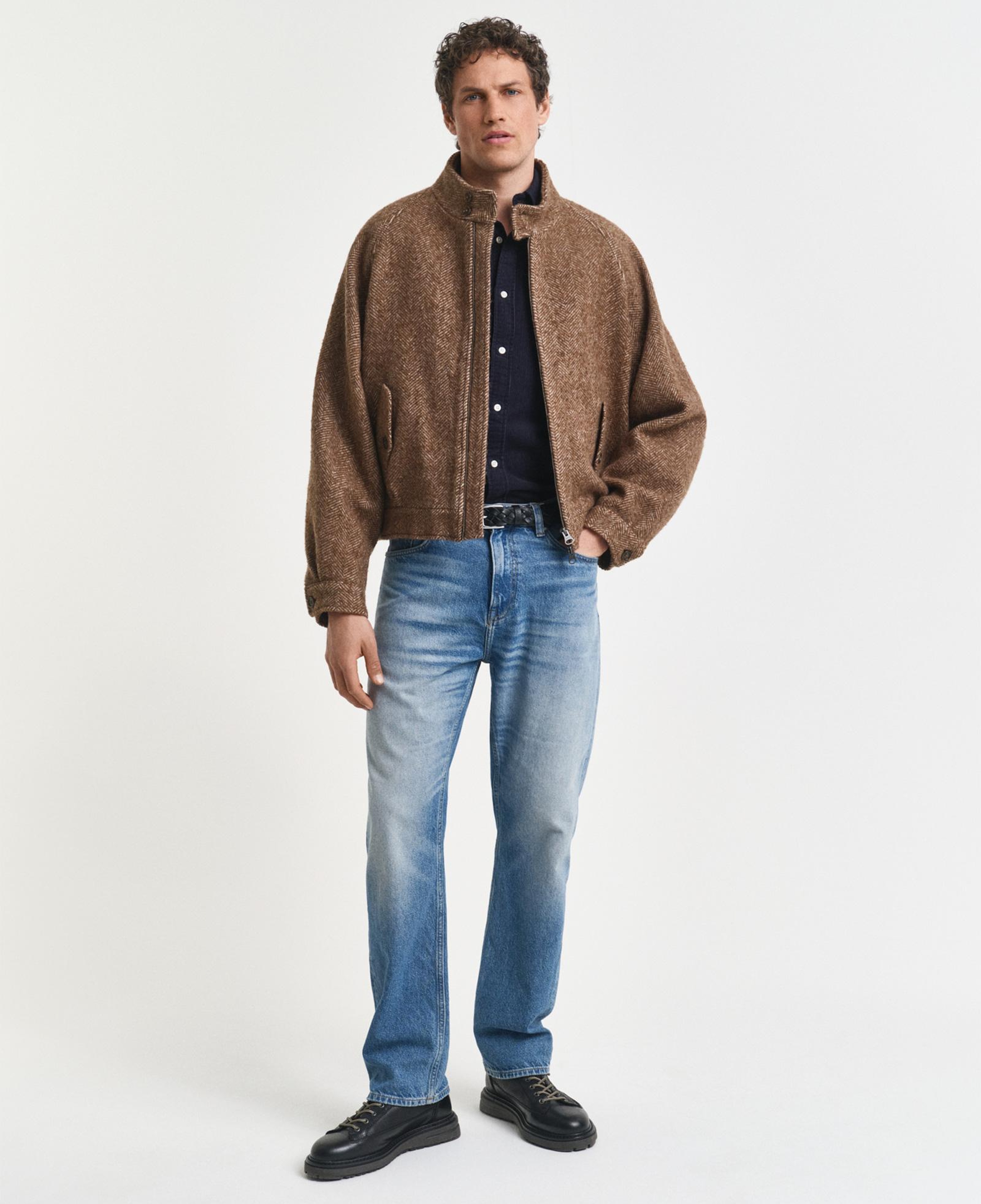 GANT Erkek Lacivert Regular Fit Düğmeli Gömlek