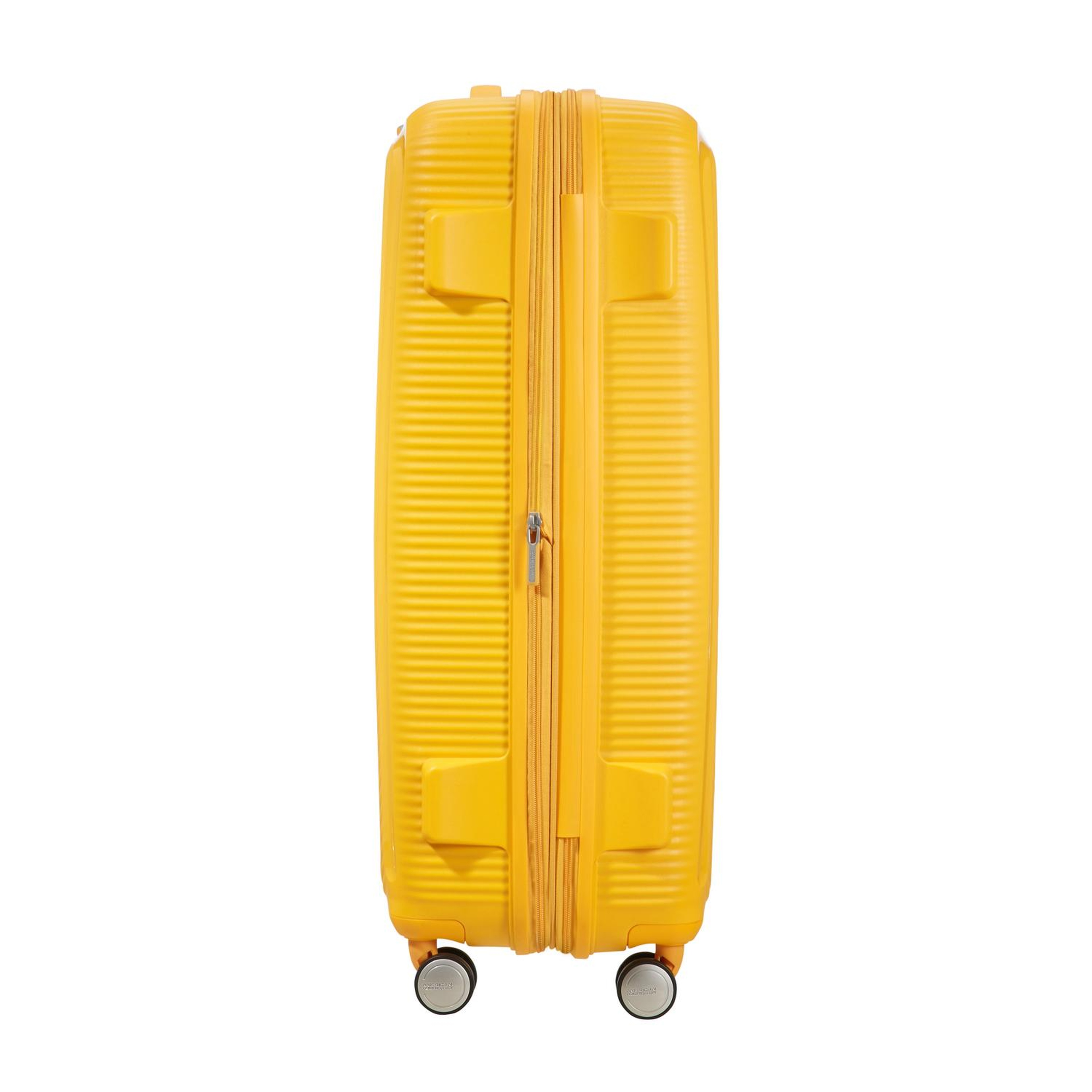 American Tourister Sarı Soundbox - Körüklü 77 cm Büyük Sert Valiz