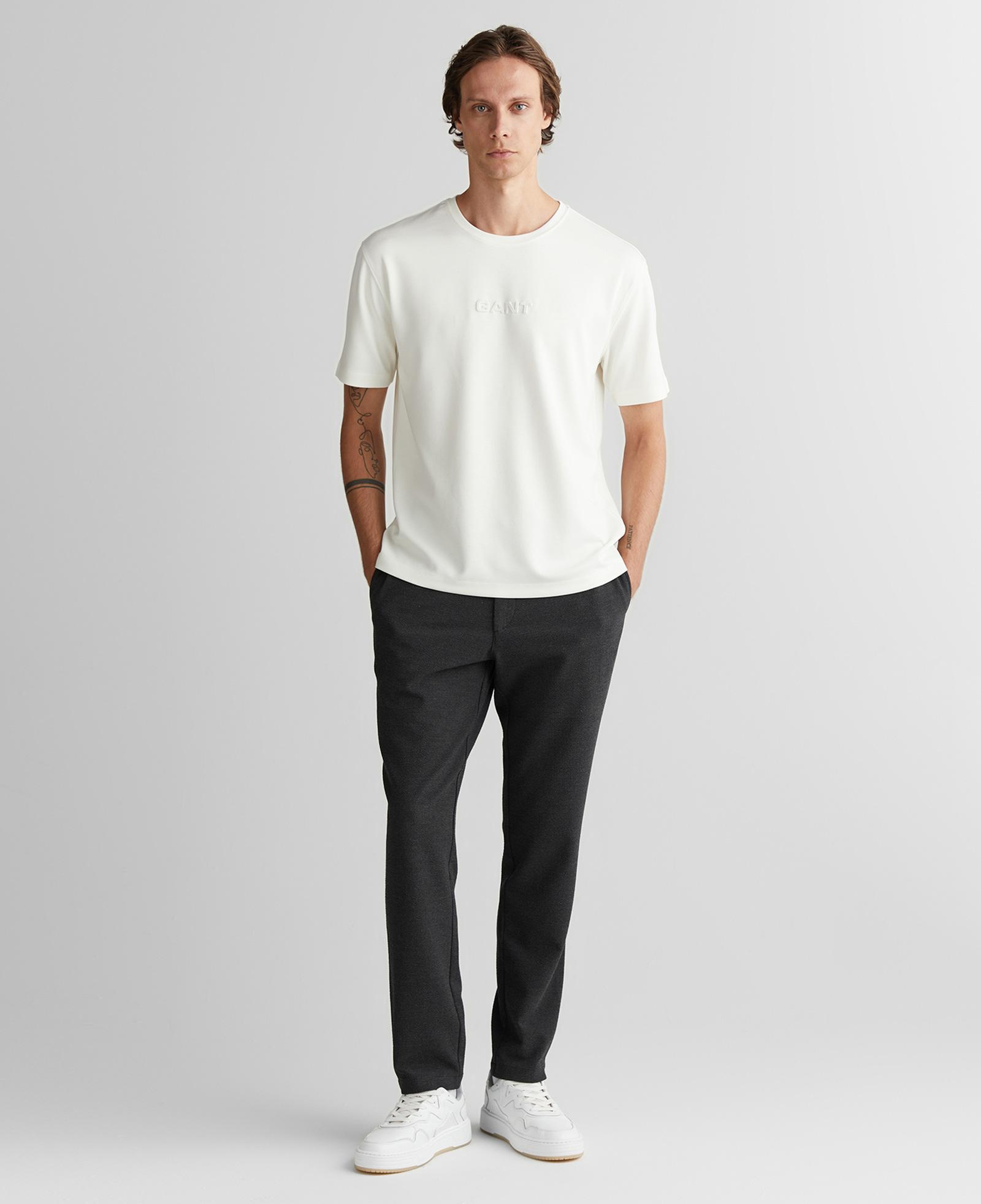 GANT Erkek Gri Regular Fit Pantolon