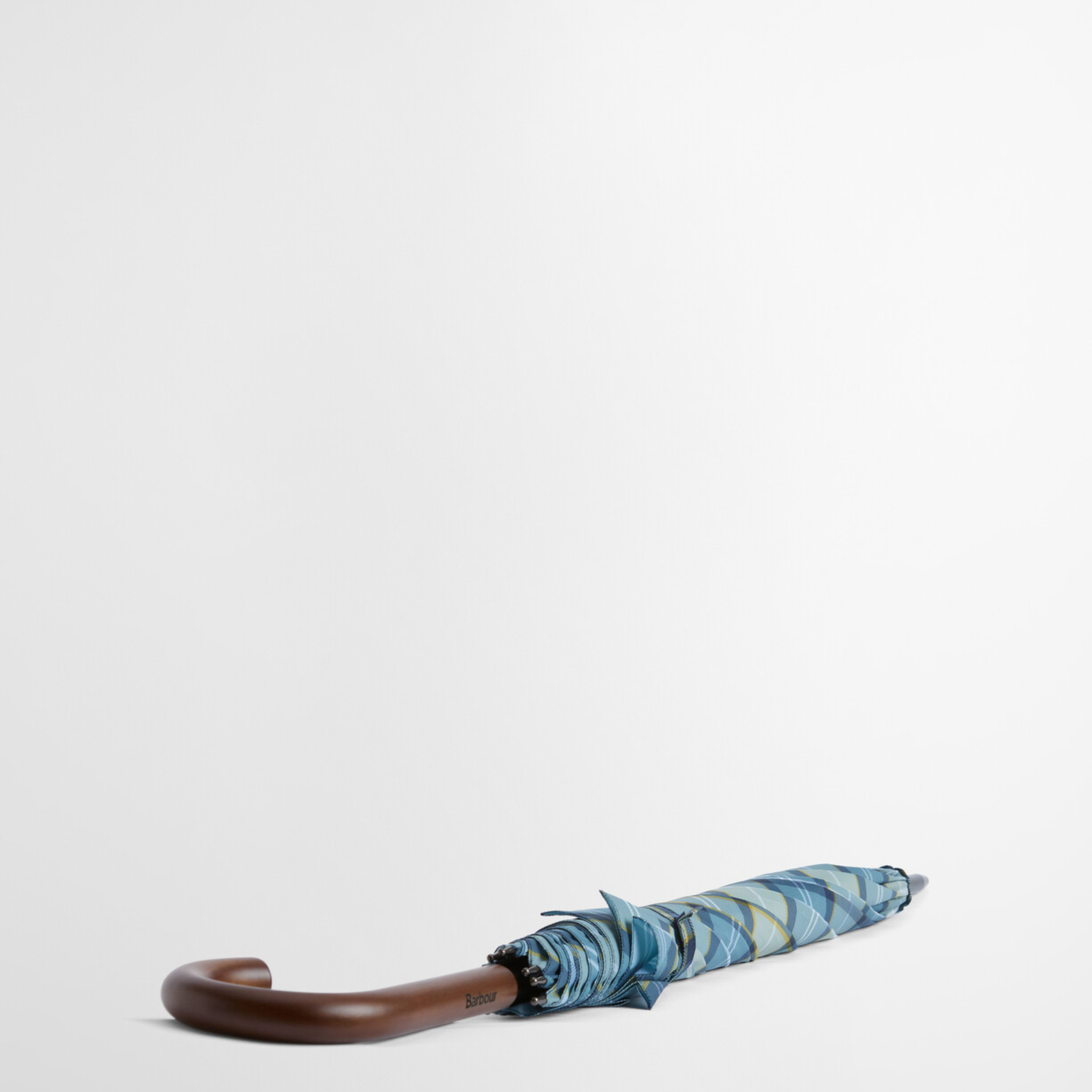 Barbour Tartan Baston Boy Şemsiye