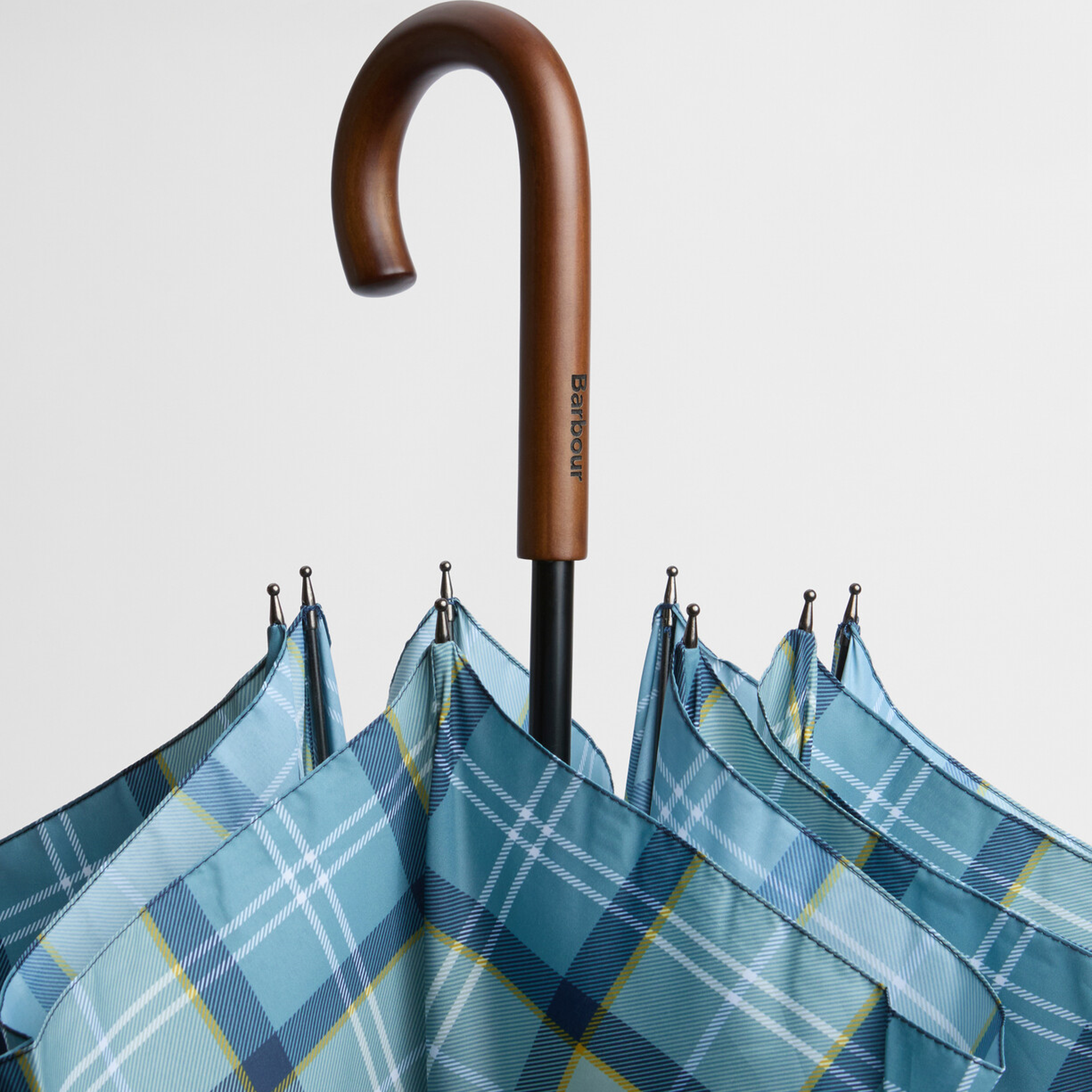 Barbour Tartan Baston Boy Şemsiye