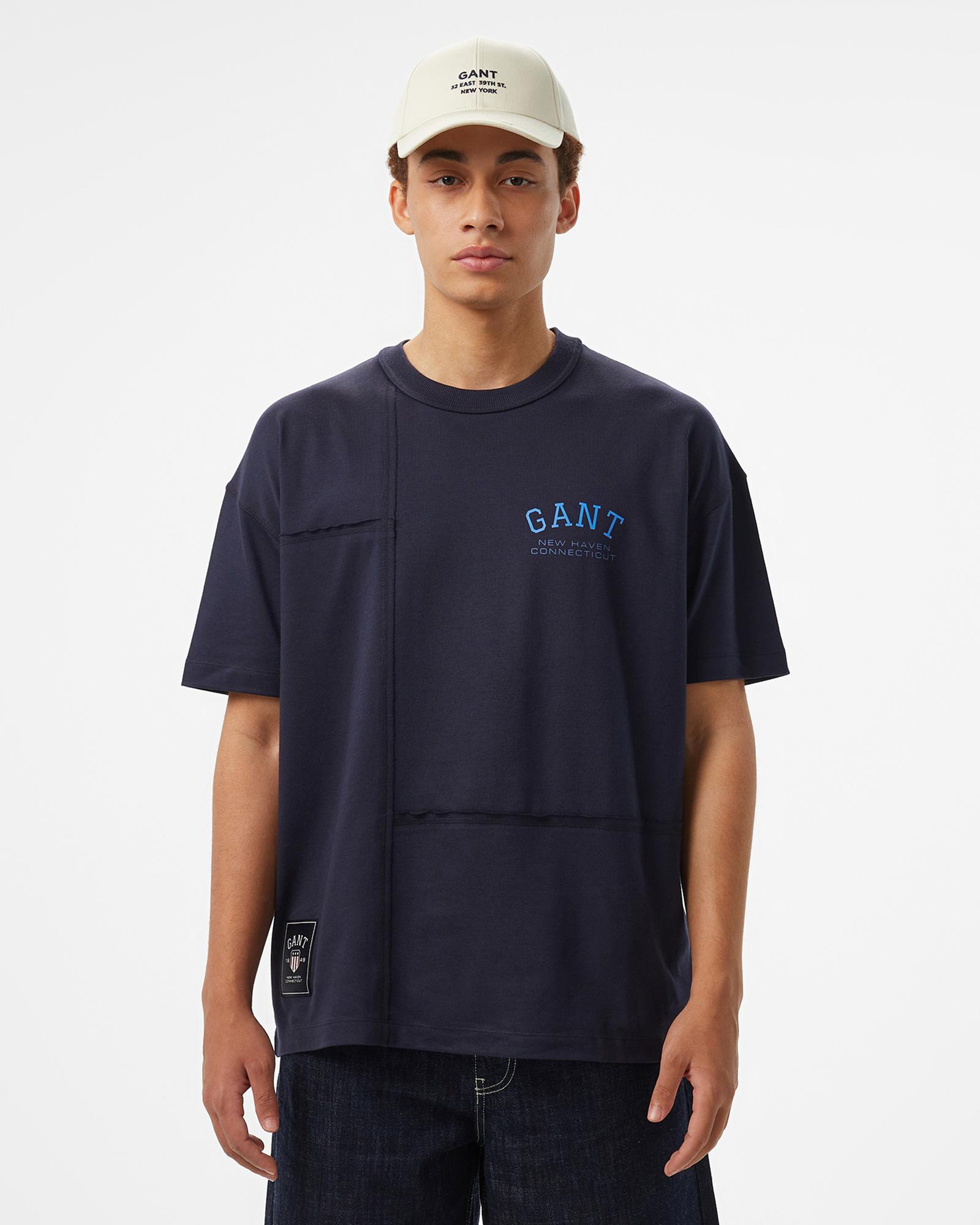 GANT Erkek Lacivert T-Shirt