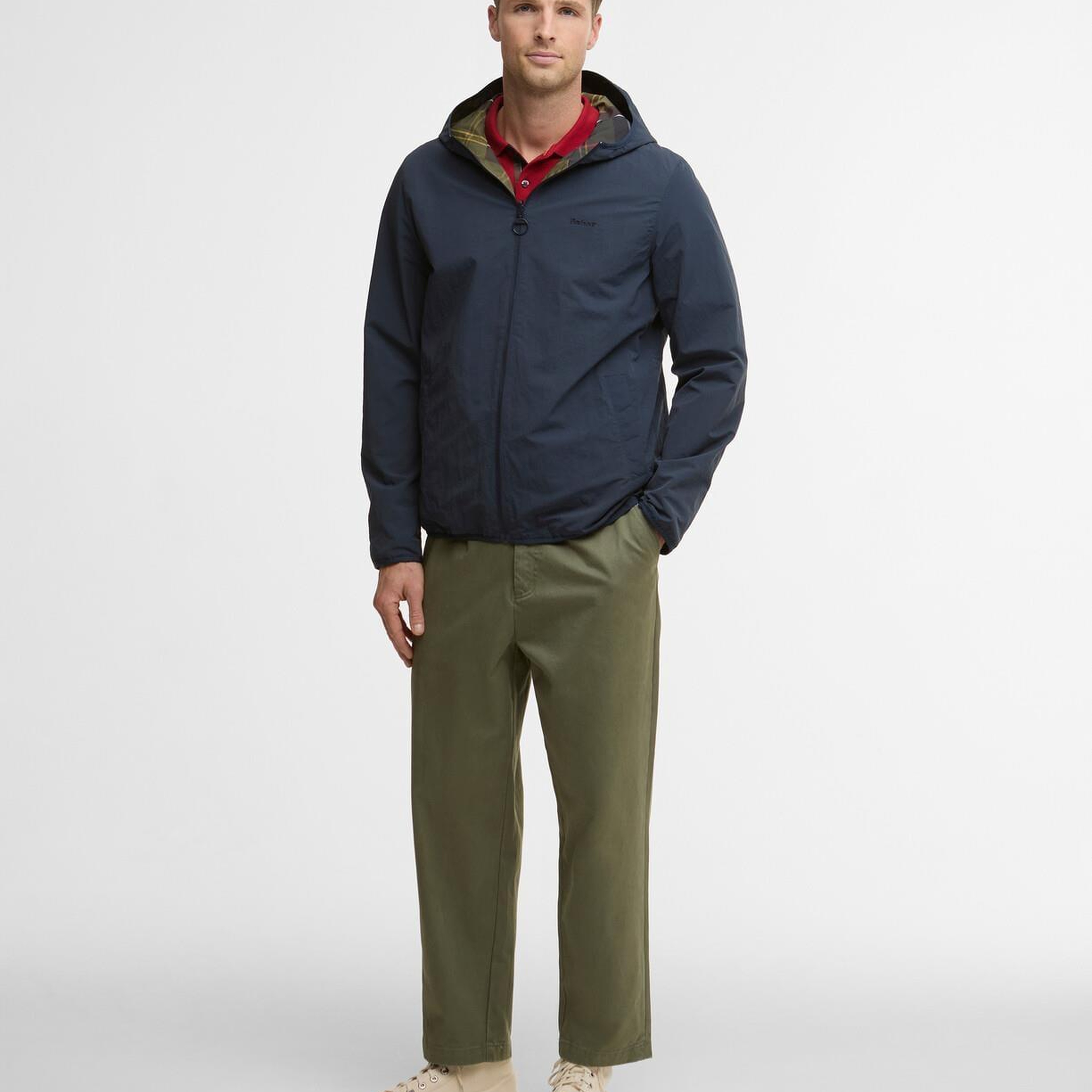 Barbour Reversible Kemble Showerproof Ceket