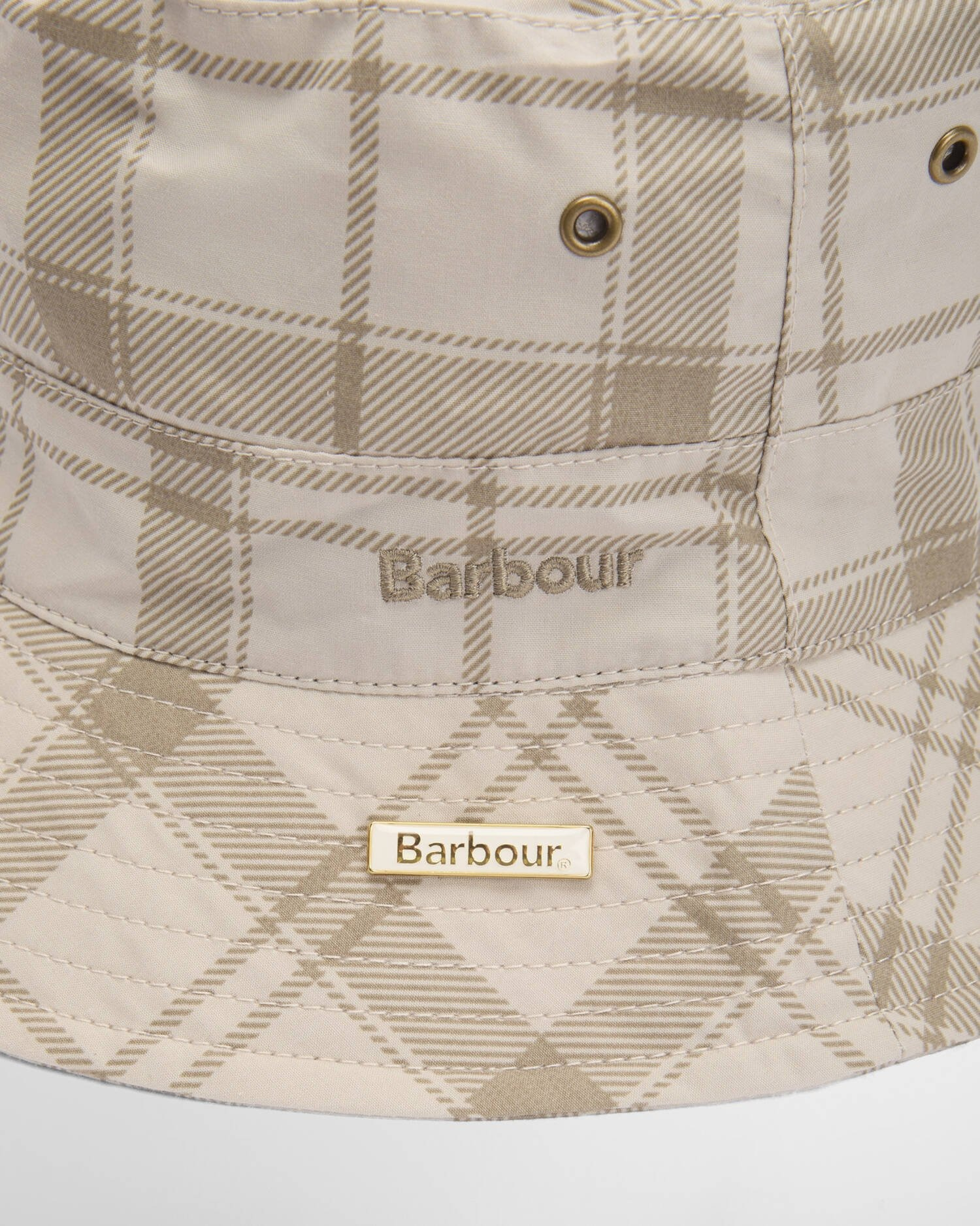 Barbour Tartan Transport Yağlı Bucket Şapka