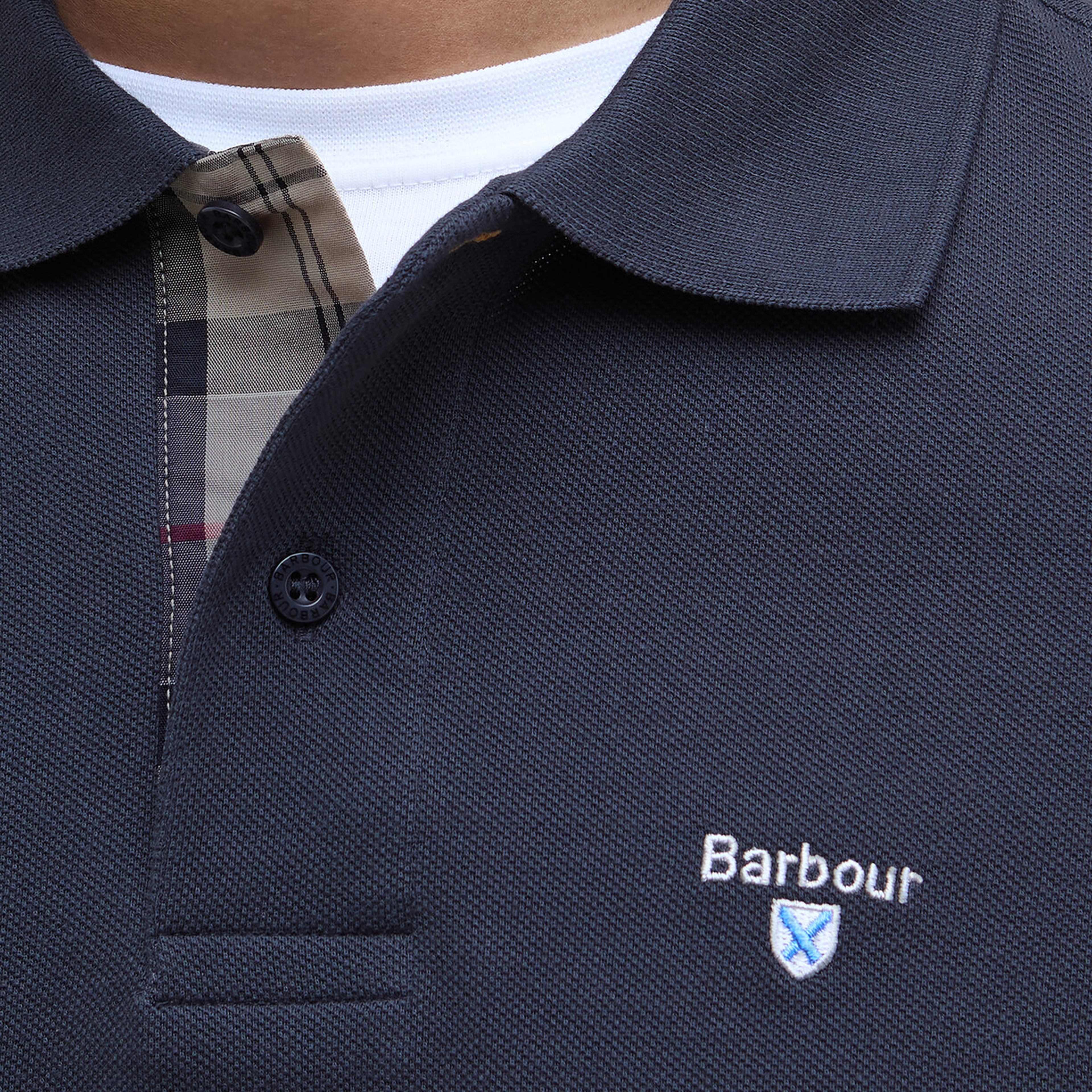 Barbour Tartan Pique Polo Yaka
