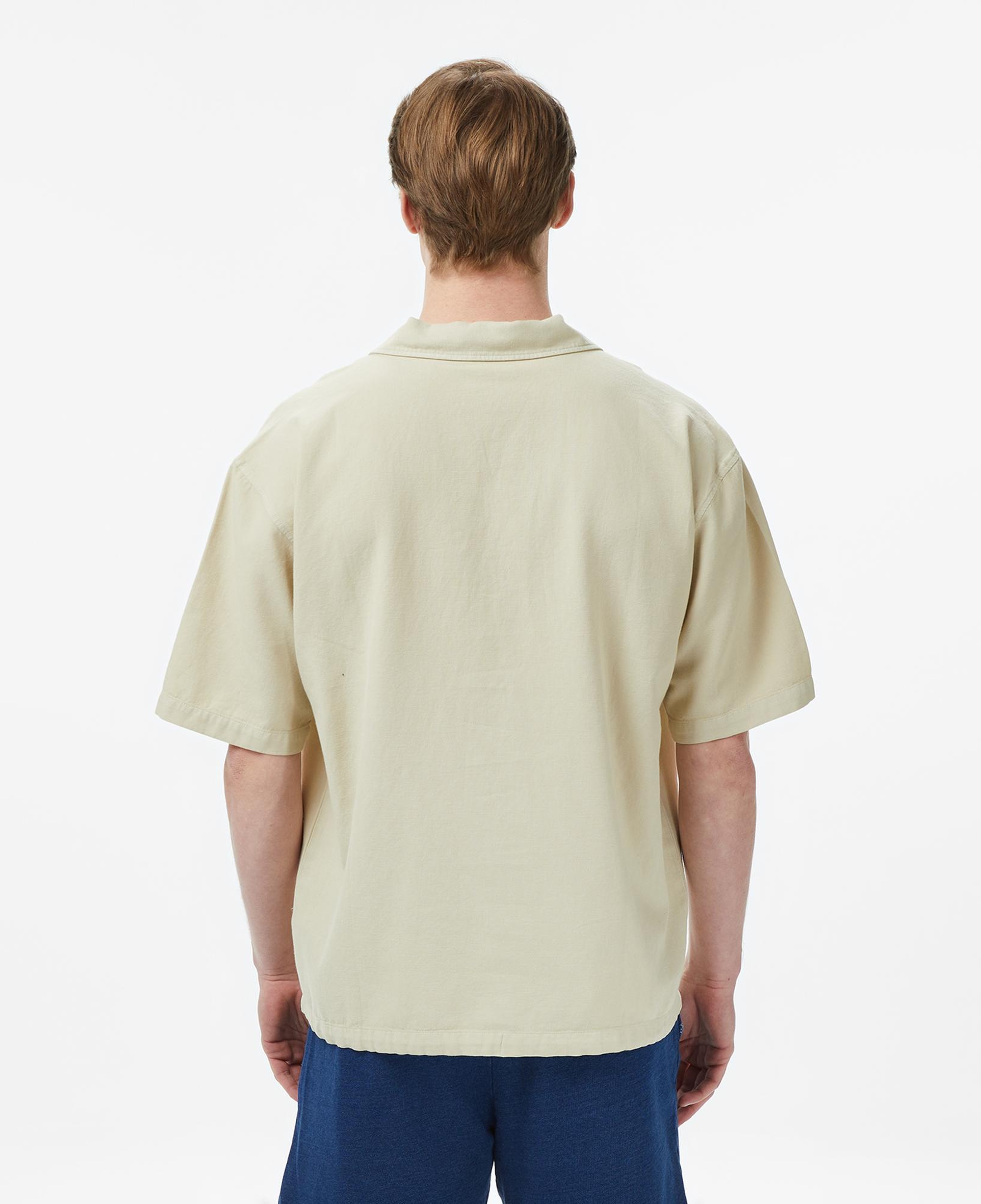 UNITED4 Oversize Fit Erkek Krem Polo