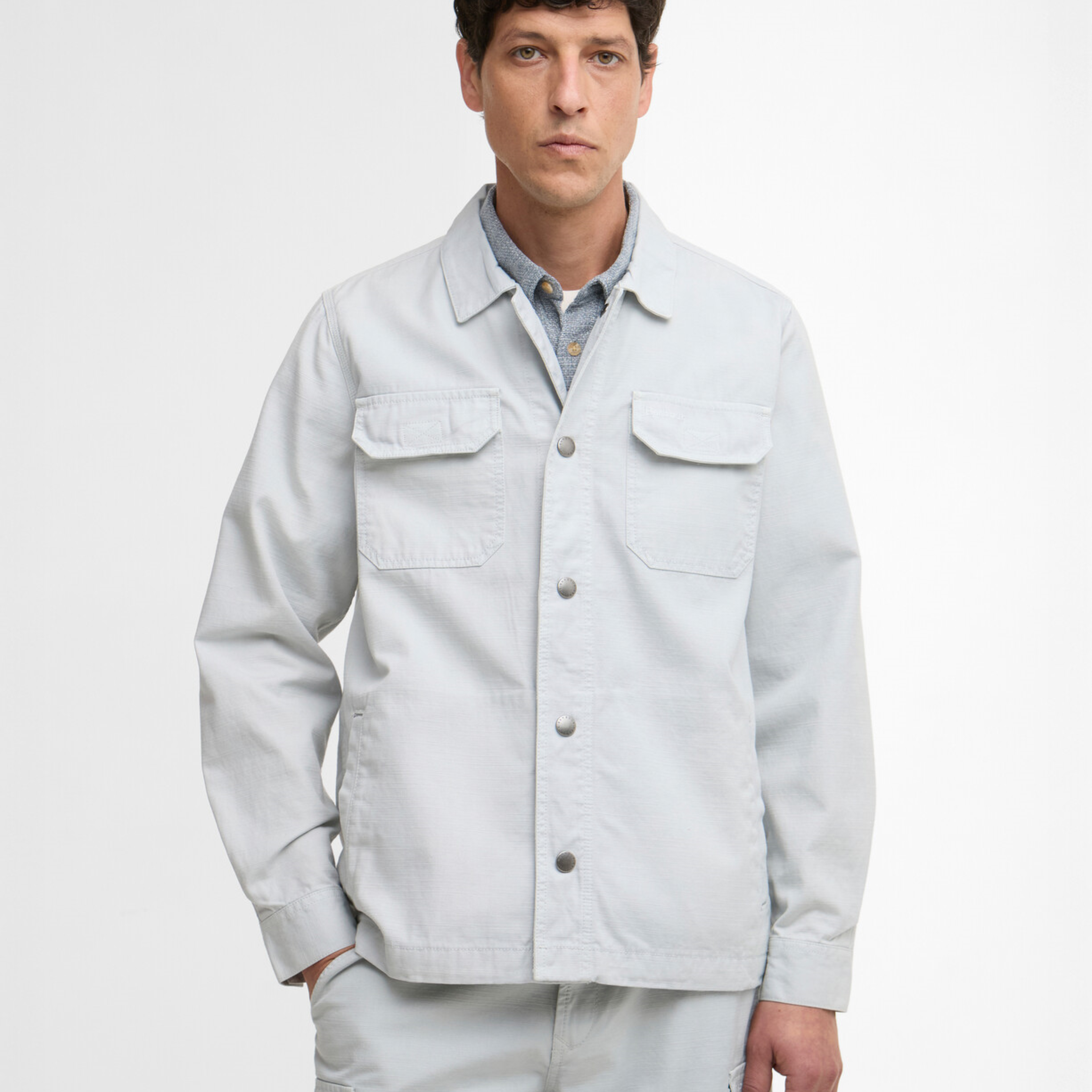 Barbour Draftmen Cotton Slub Dış Gömlek