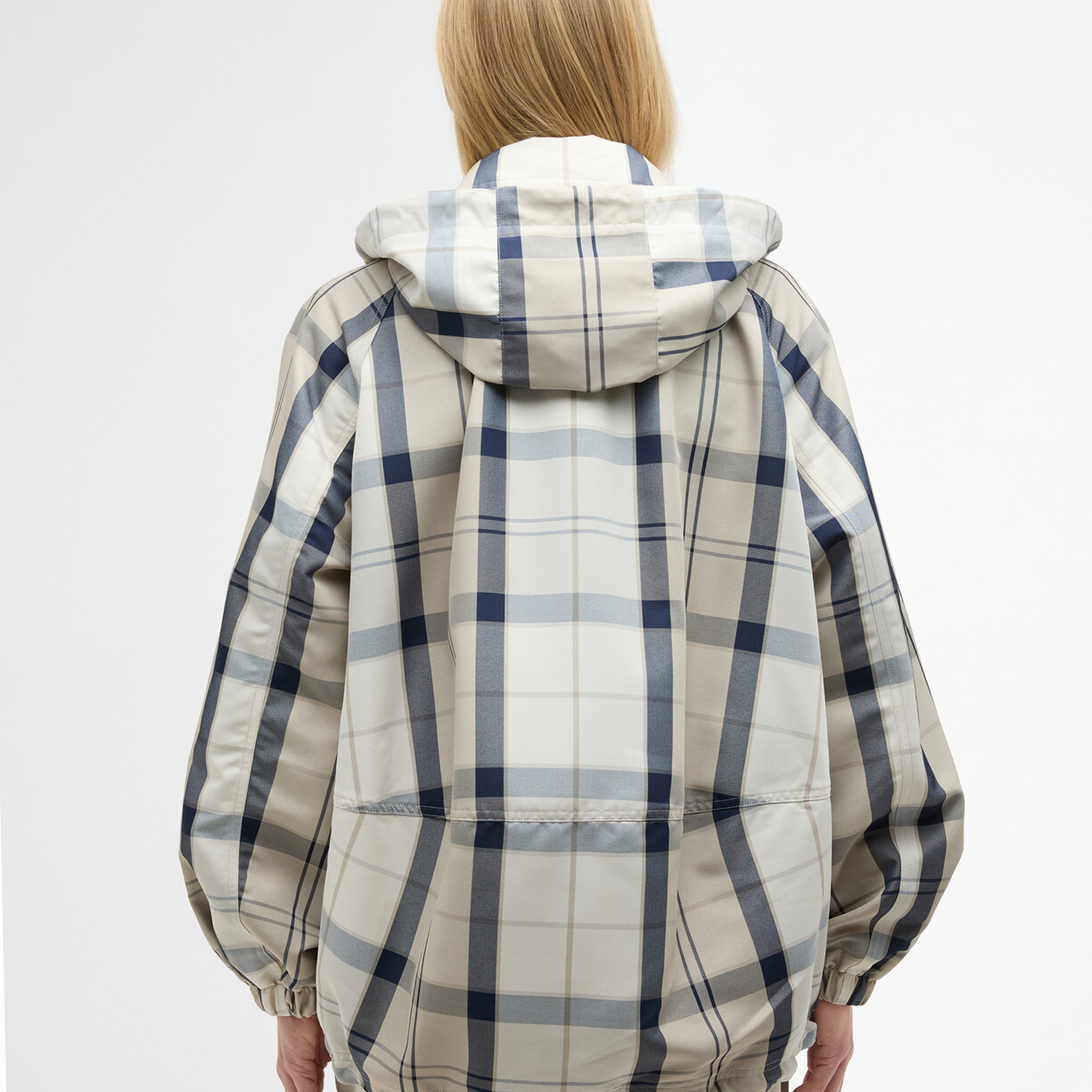 Barbour Ballina Check Showerproof Ceket