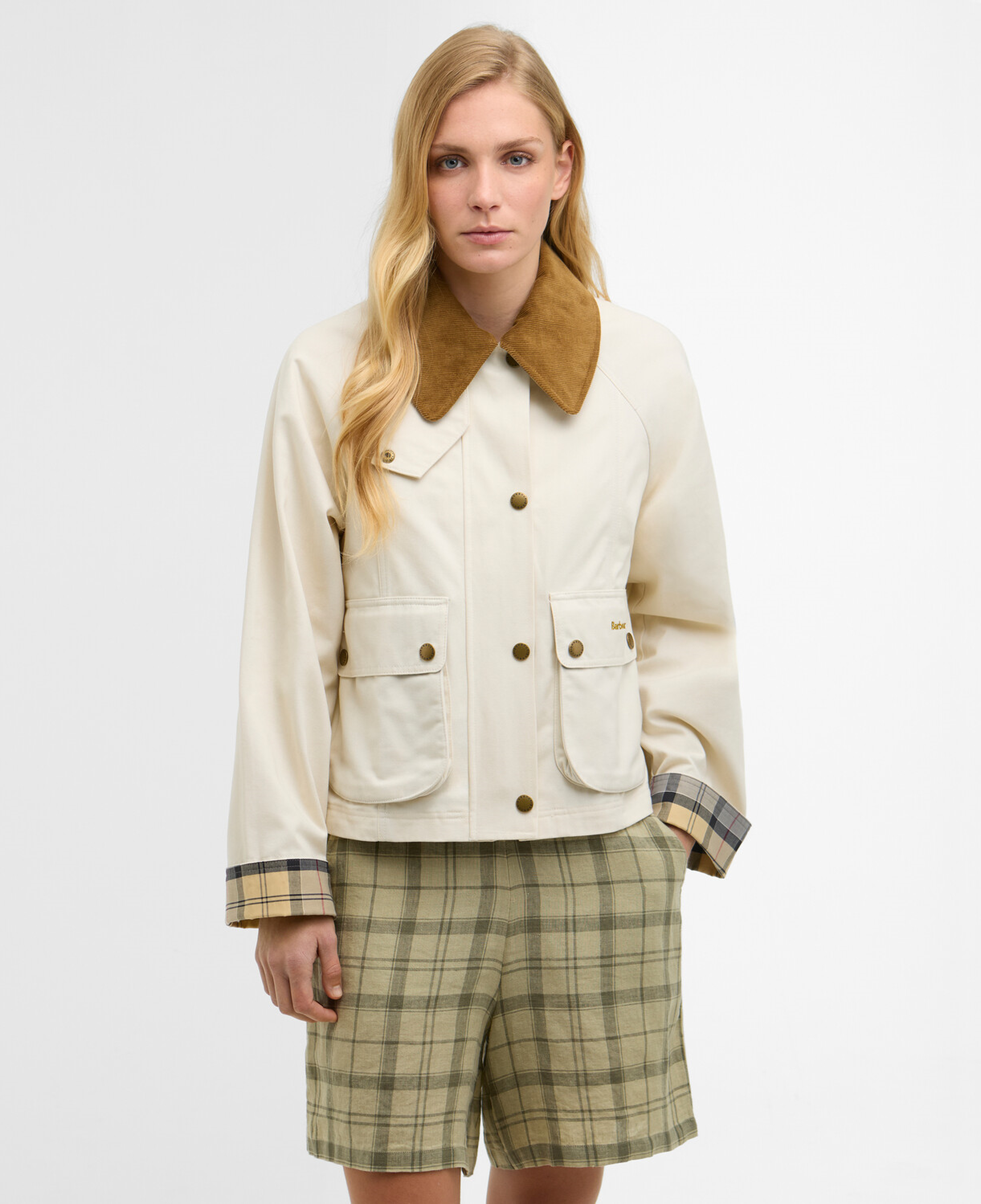 Barbour Cropped Beadnell Casual Ceket