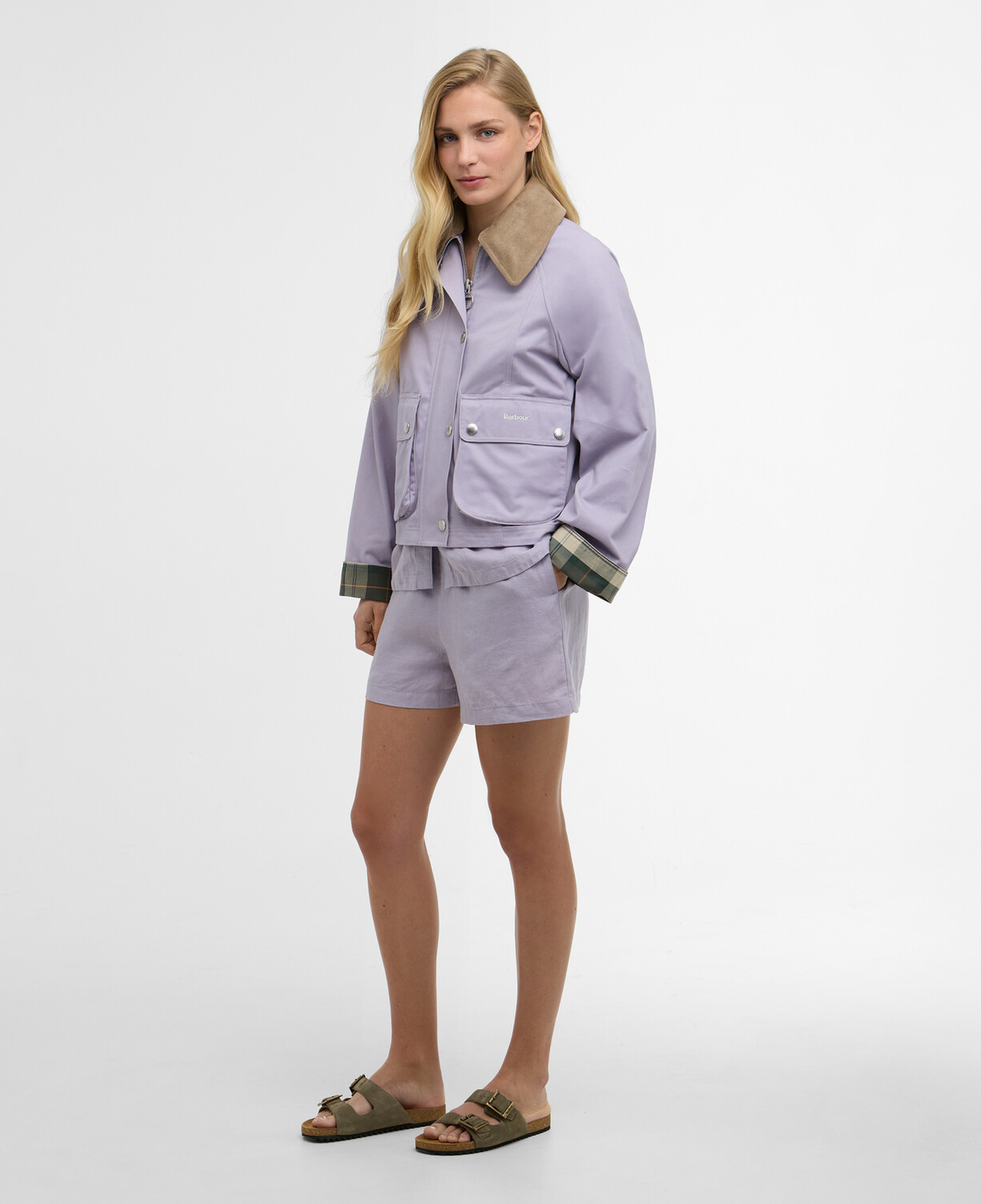 Barbour Cropped Beadnell Casual Ceket