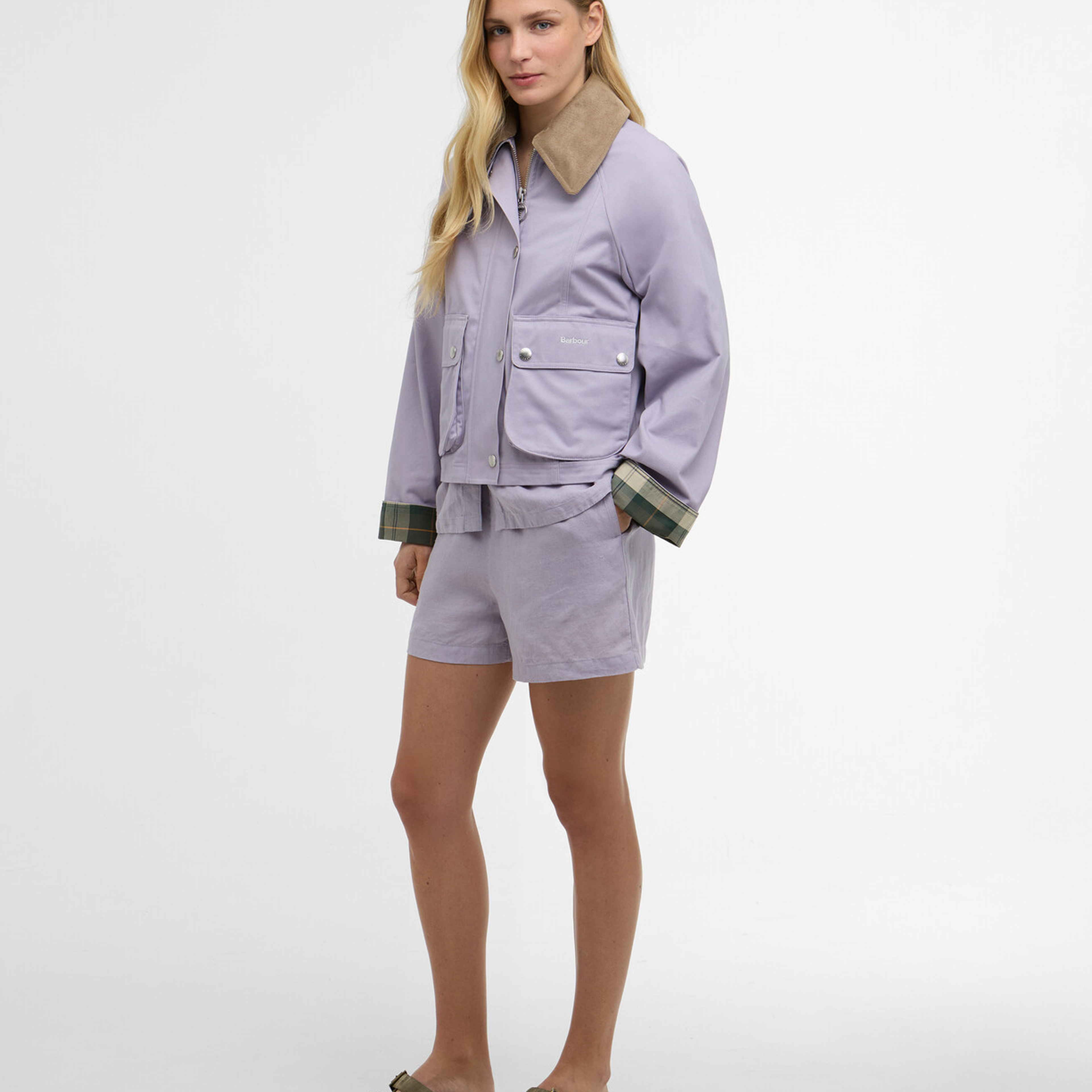 Barbour Cropped Beadnell Casual Ceket