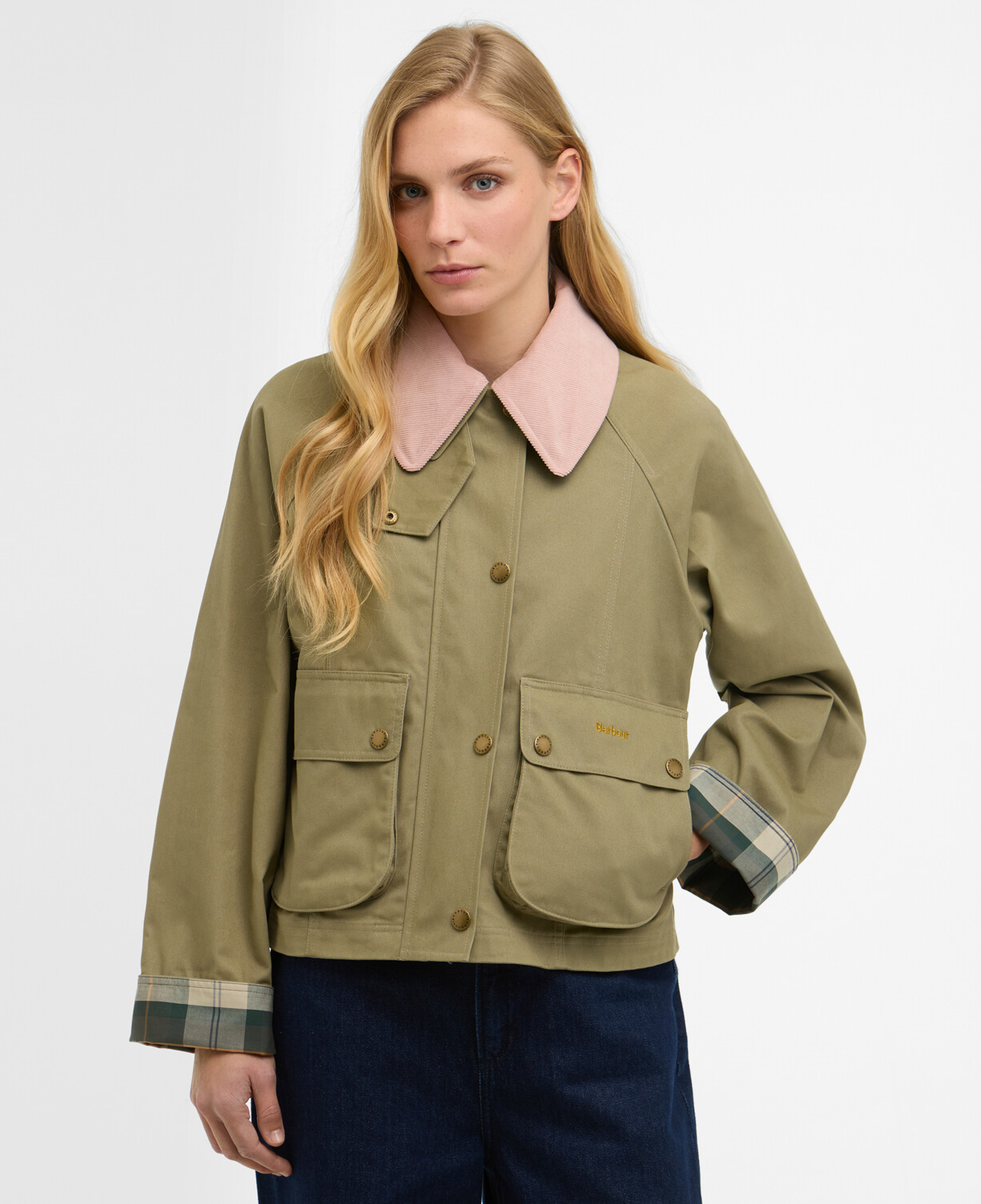 Barbour Cropped Beadnell Casual Ceket