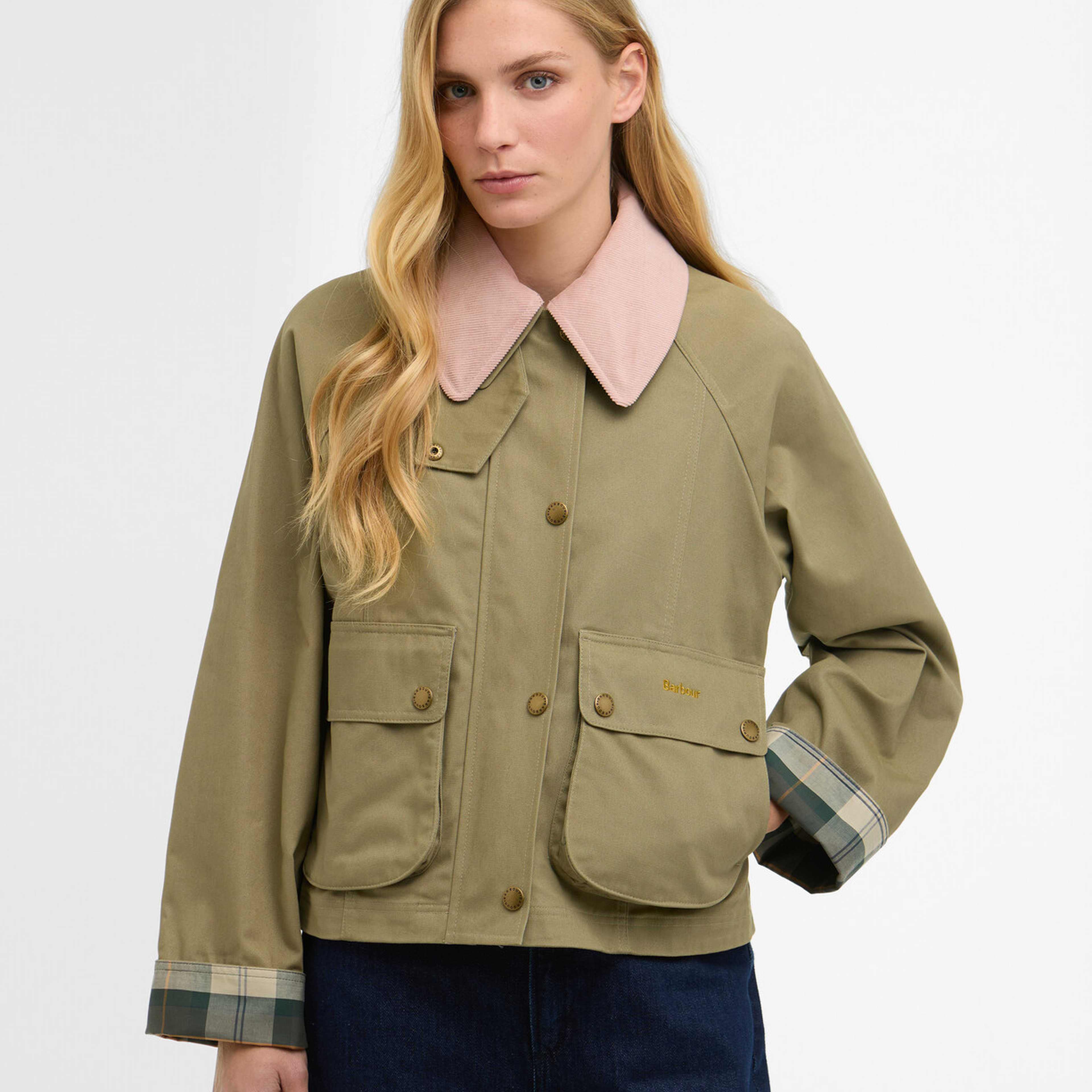 Barbour Cropped Beadnell Casual Ceket