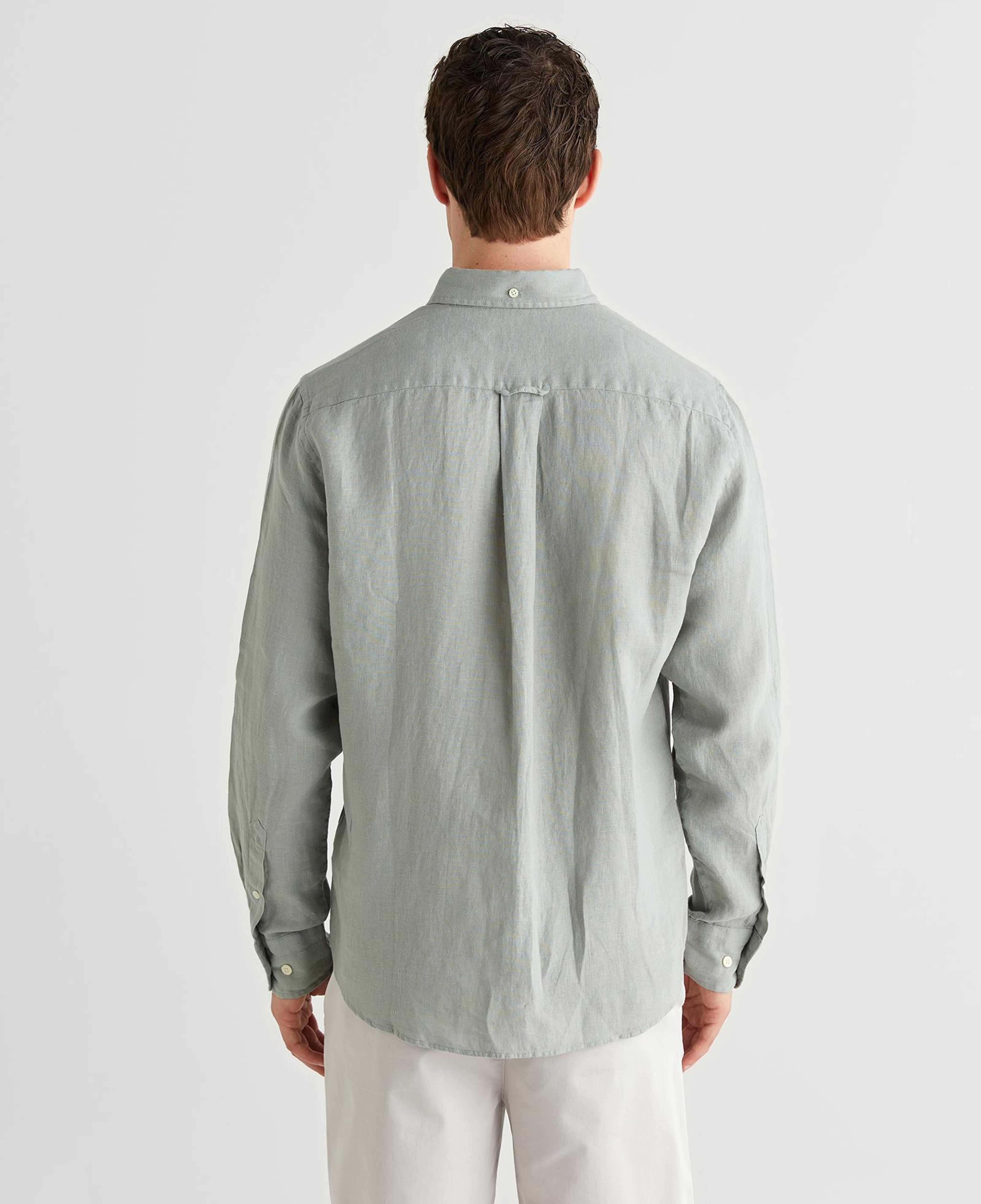 GANT Erkek Yeşil Regular Fit Gömlek