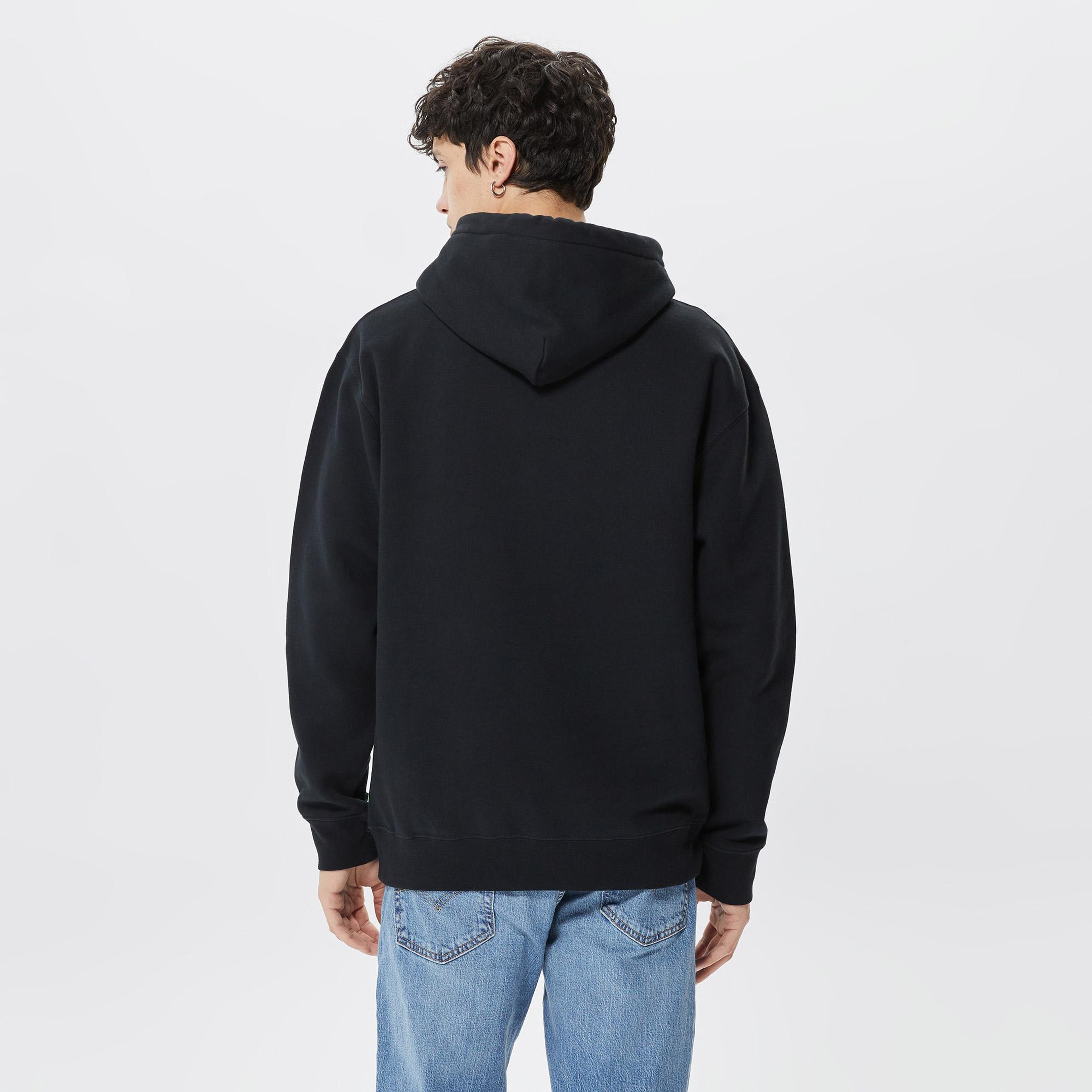 Huf Quake Conditions Erkek Siyah Hoodie