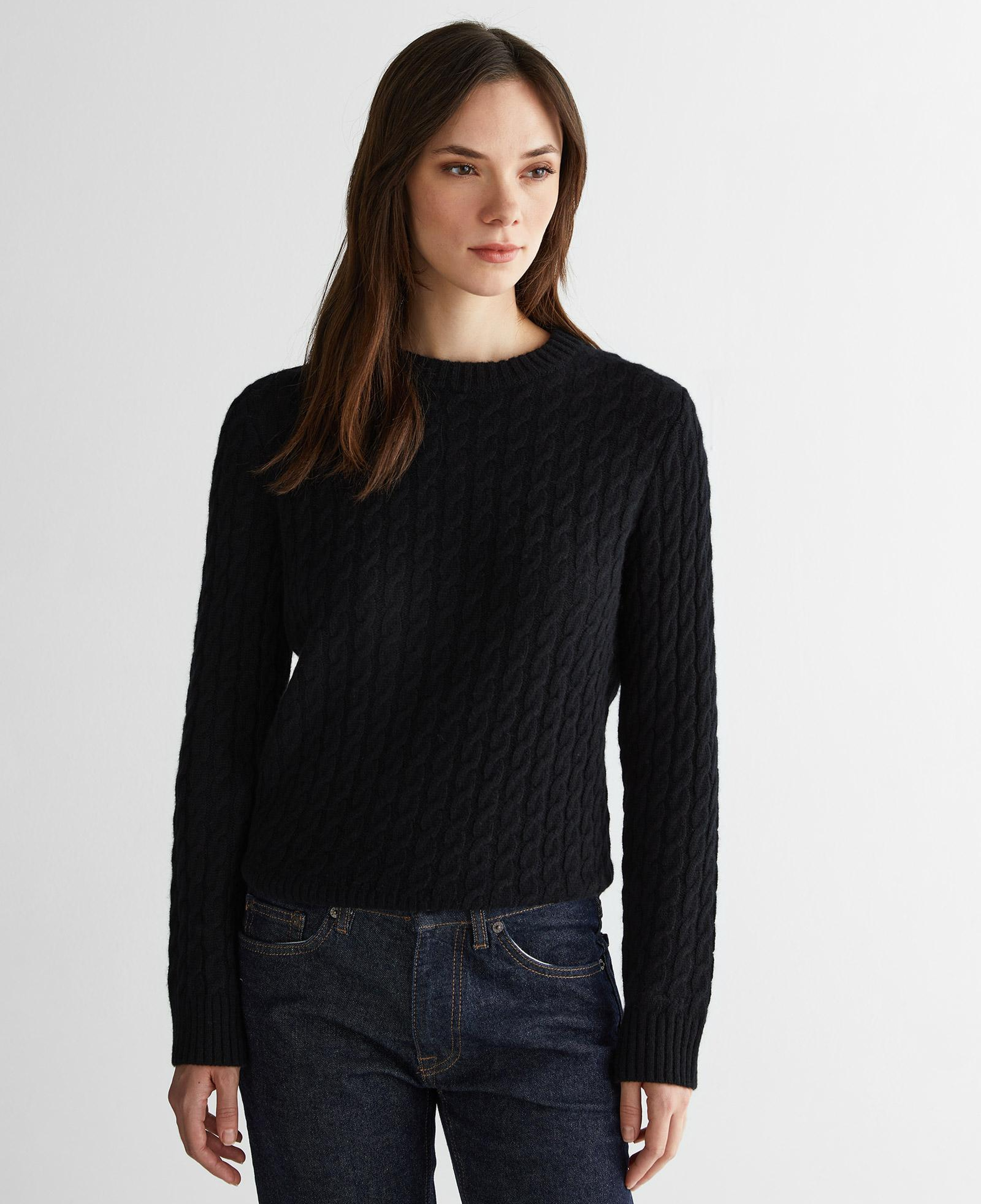 GANT Kadın Siyah Regular Fit Triko