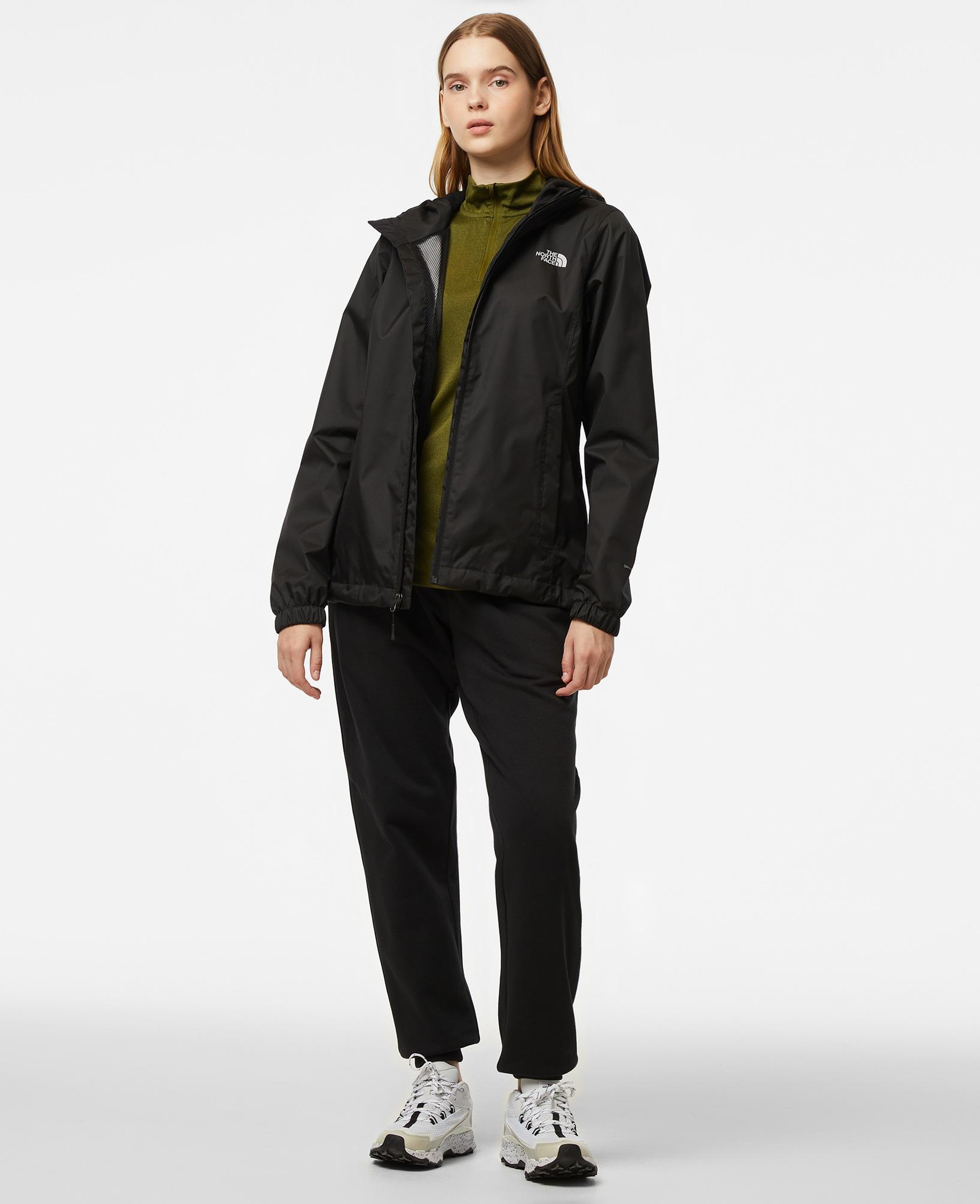 The North Face Kadın Quest Siyah Kapüşonlu Mont